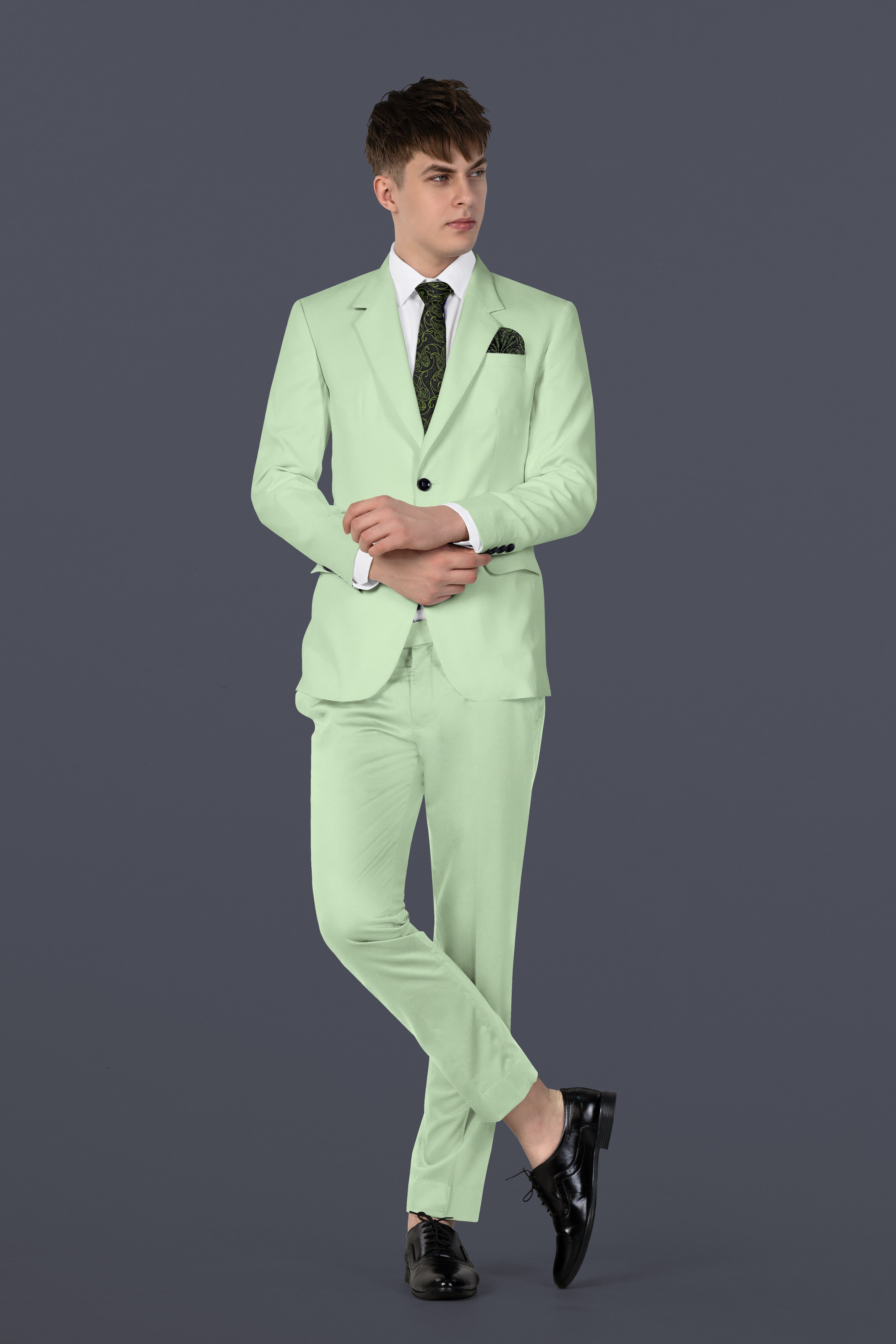 Pixie Green Solid Suit