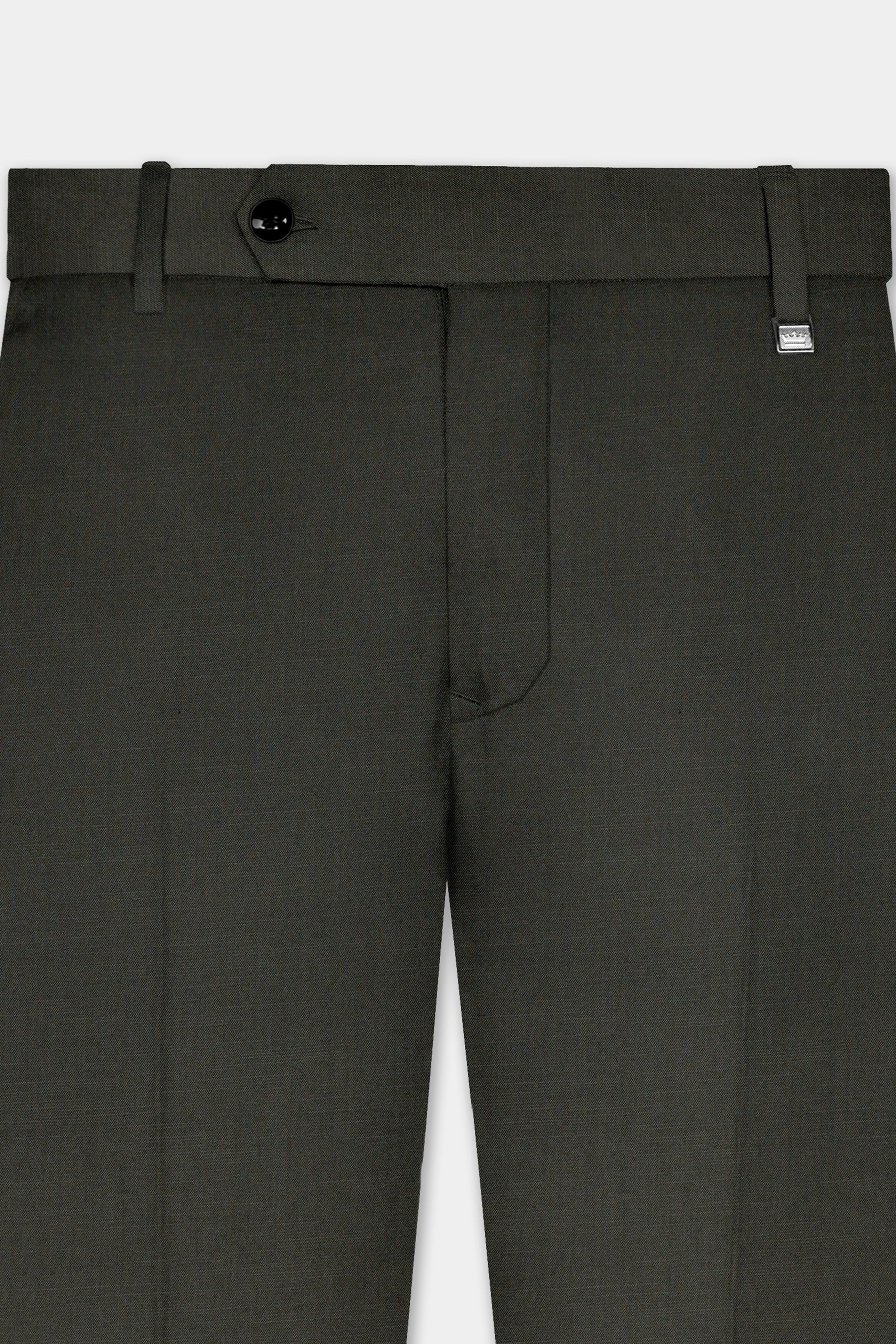 Rangoon Green Wool Blend Tuxedo Suit