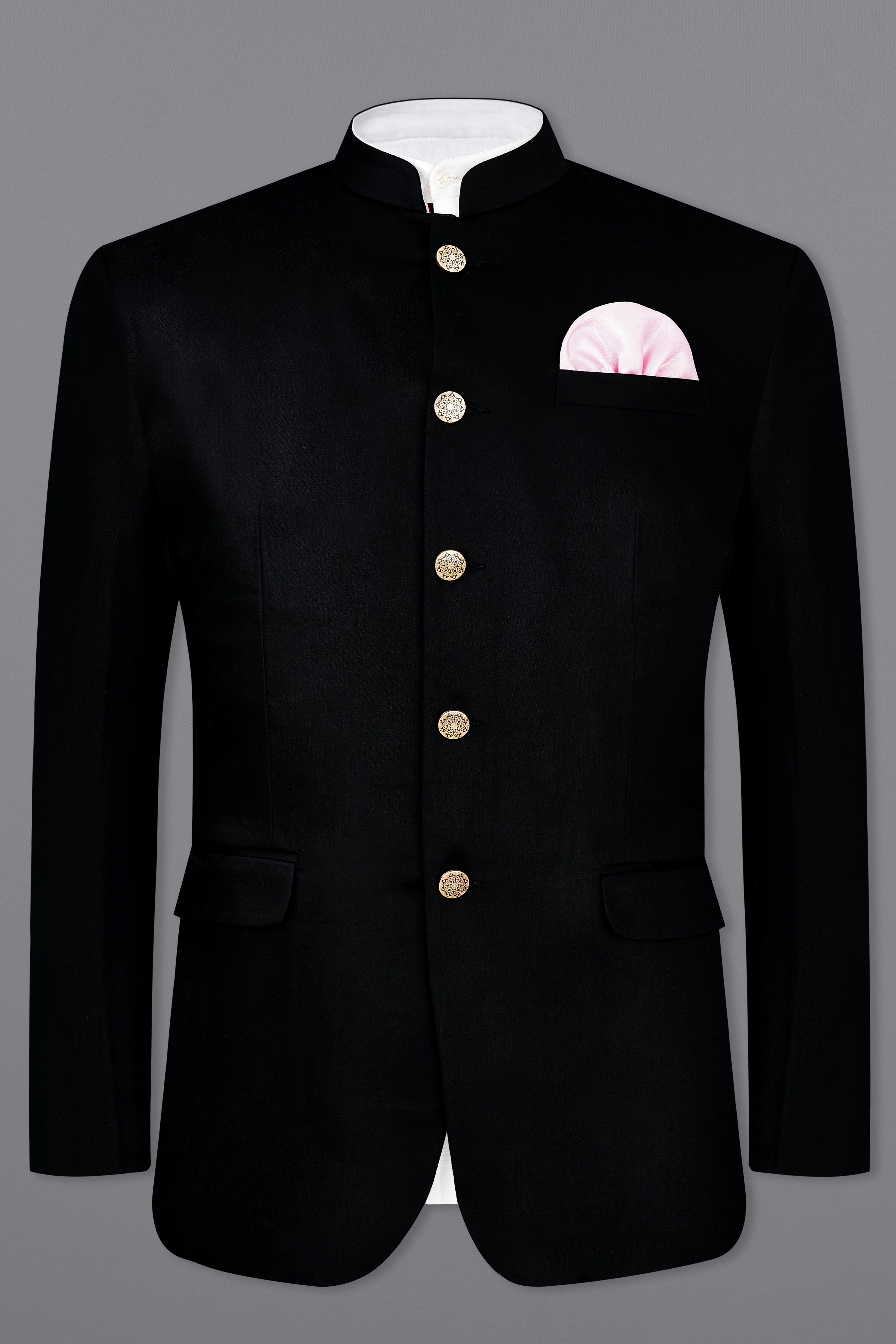 Men Black Suits 2 Piece Designer Jodhpuri Wedding Dinner Suits(Coat+Pants)  | eBay