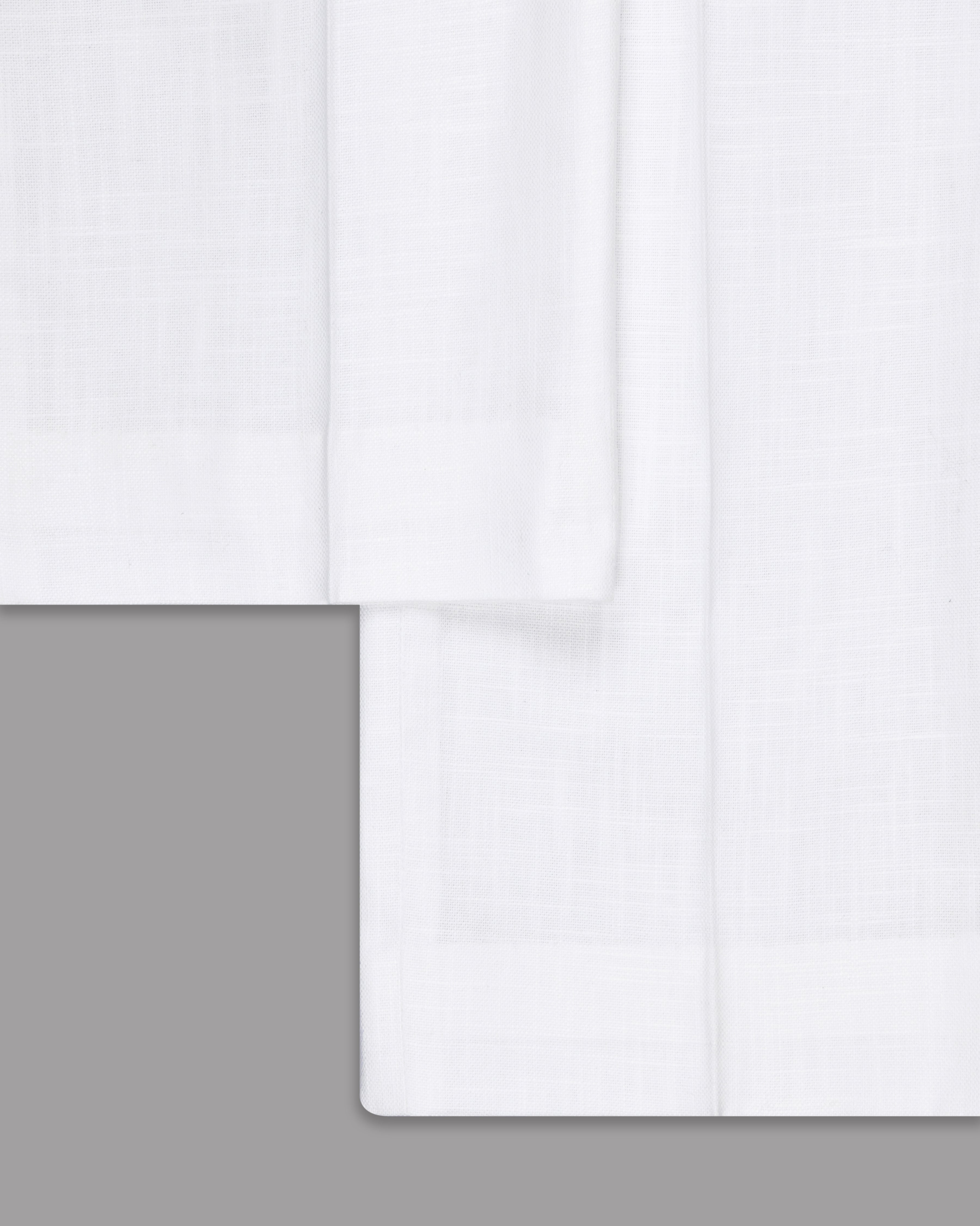 Jade Black Luxurious Linen Double-Breasted Sports Suit