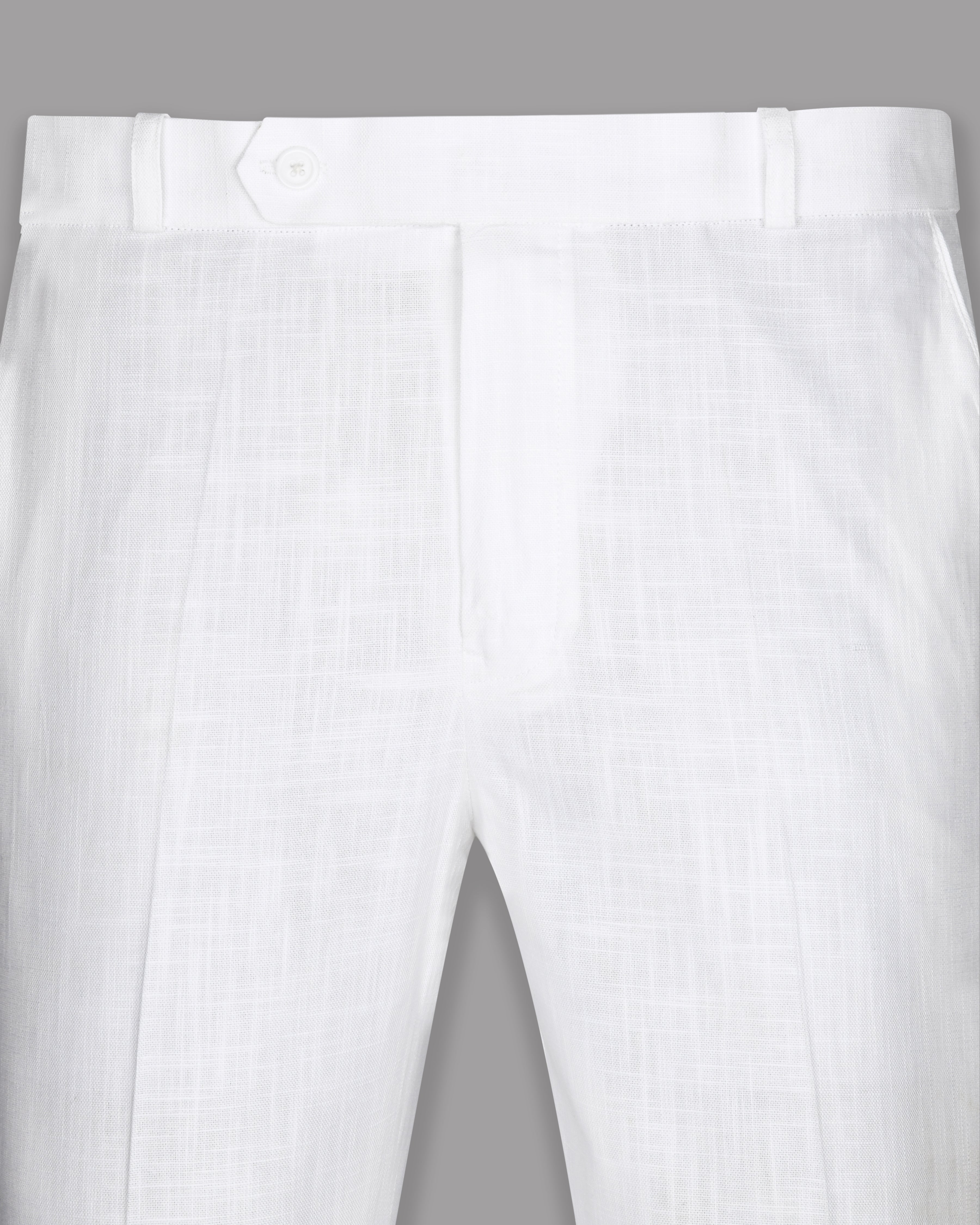 Jade Black Luxurious Linen Double-Breasted Sports Suit