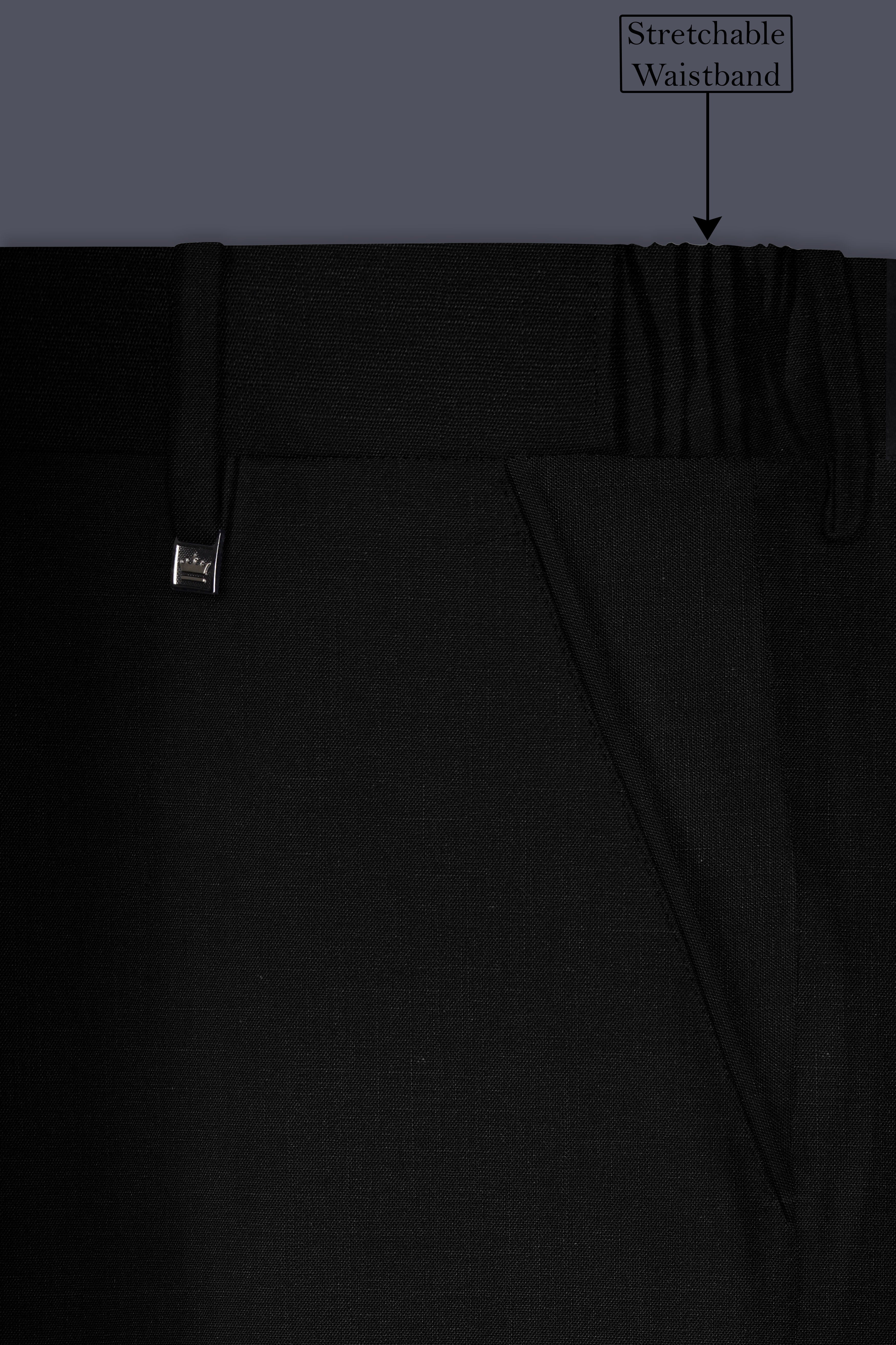 Black & White Luxurious Linen Suit