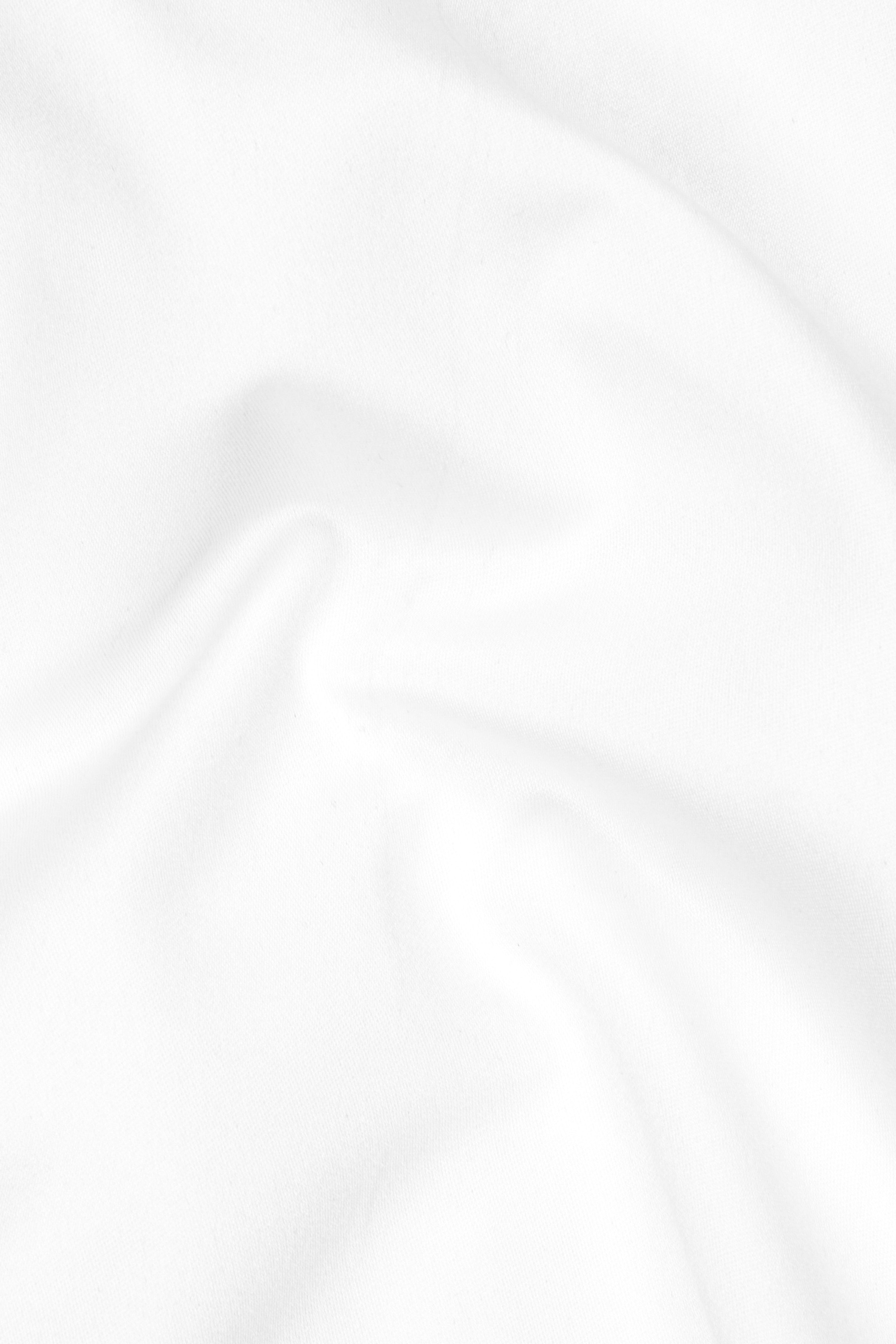 BRIGHT WHITE Subtle Sheen BANDHGALA/MANDARIN SUIT