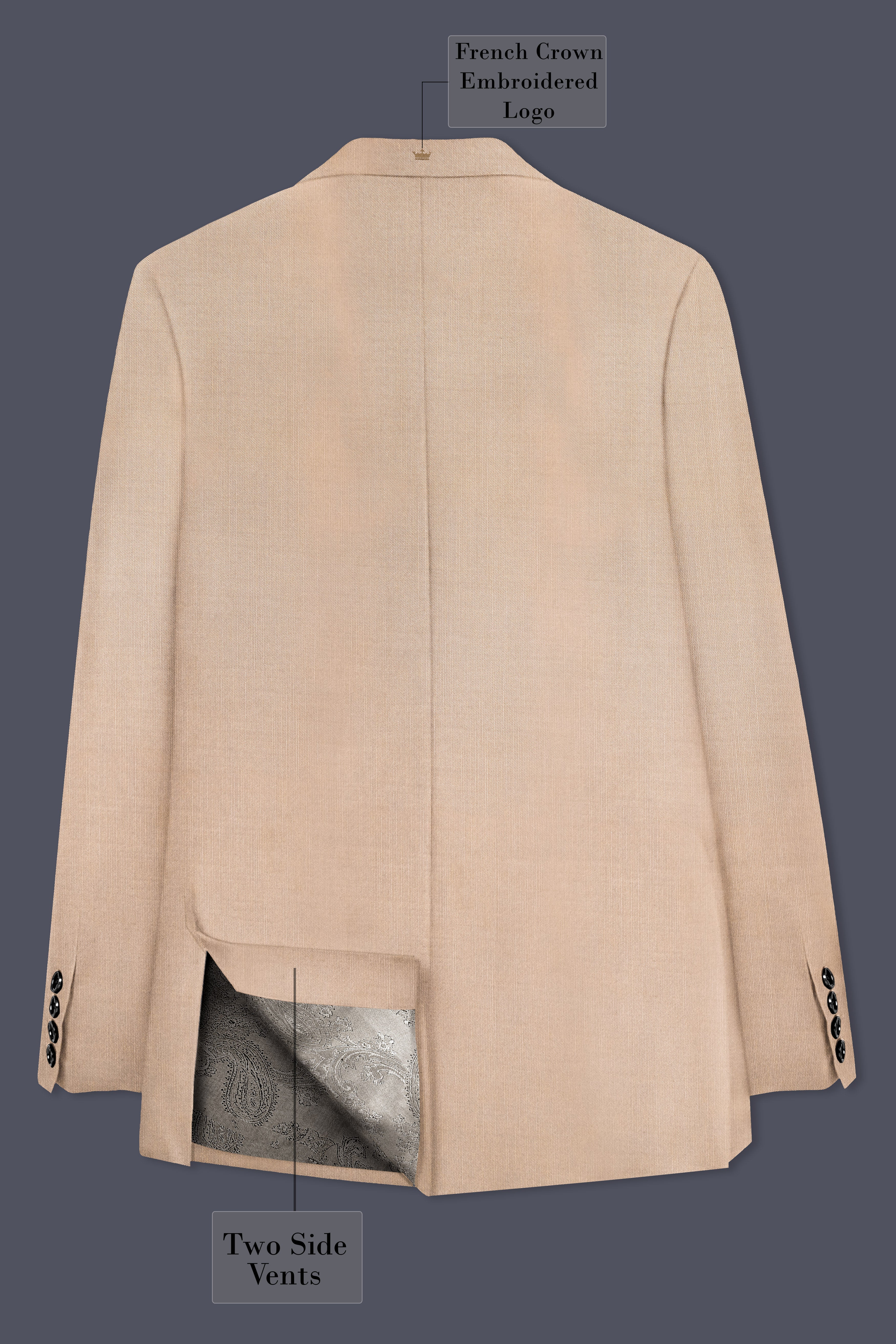 Hazelnut Subtle Sheen Woolrich Suit