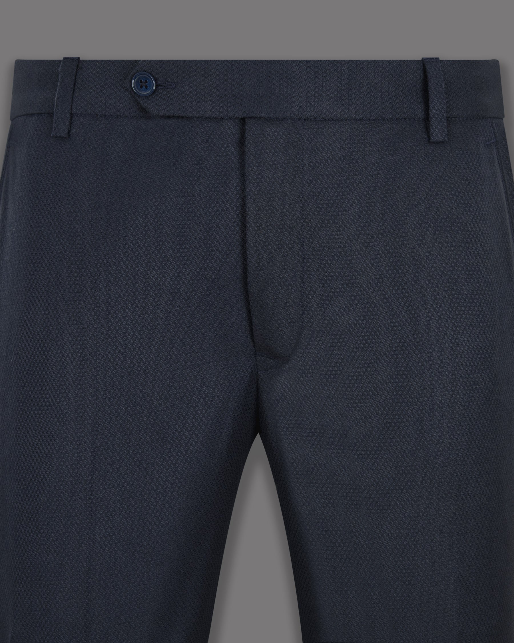 Royal Blue Wool Rich Bandhgala/Mandarin Suit