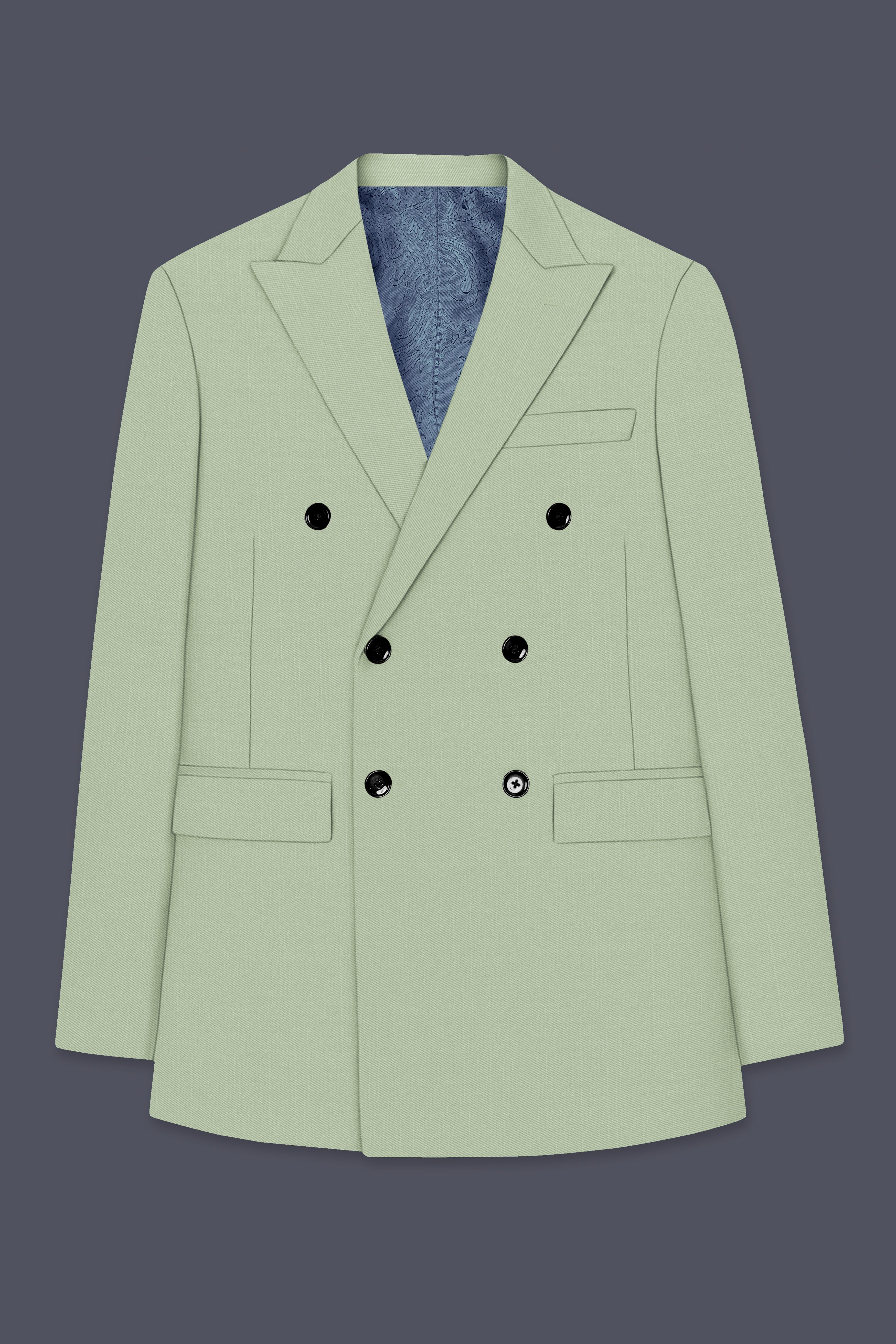 Eagle Wool Rich Double Breasted Suit