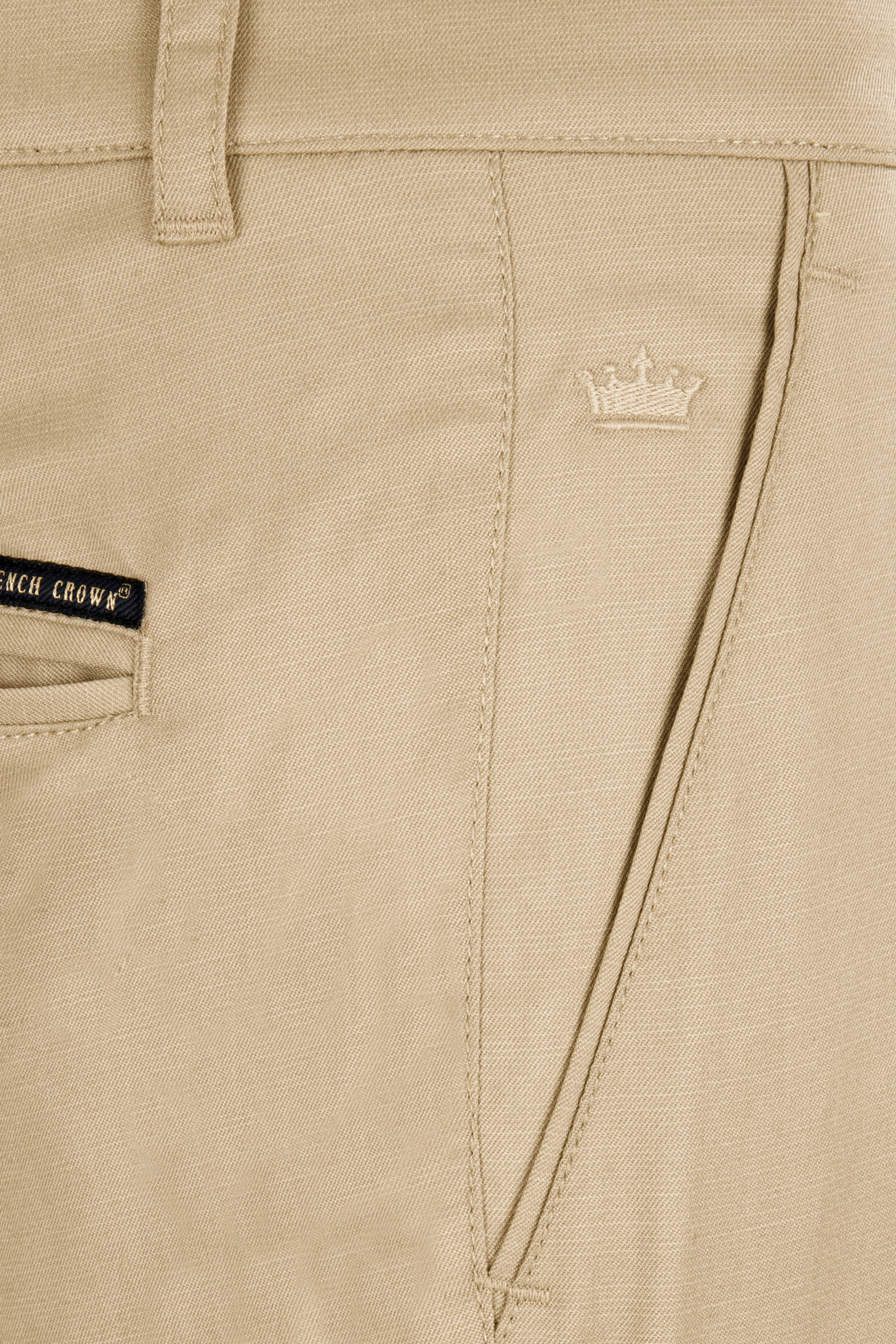 Calico Cream Subtle Sheen Designer Suit
