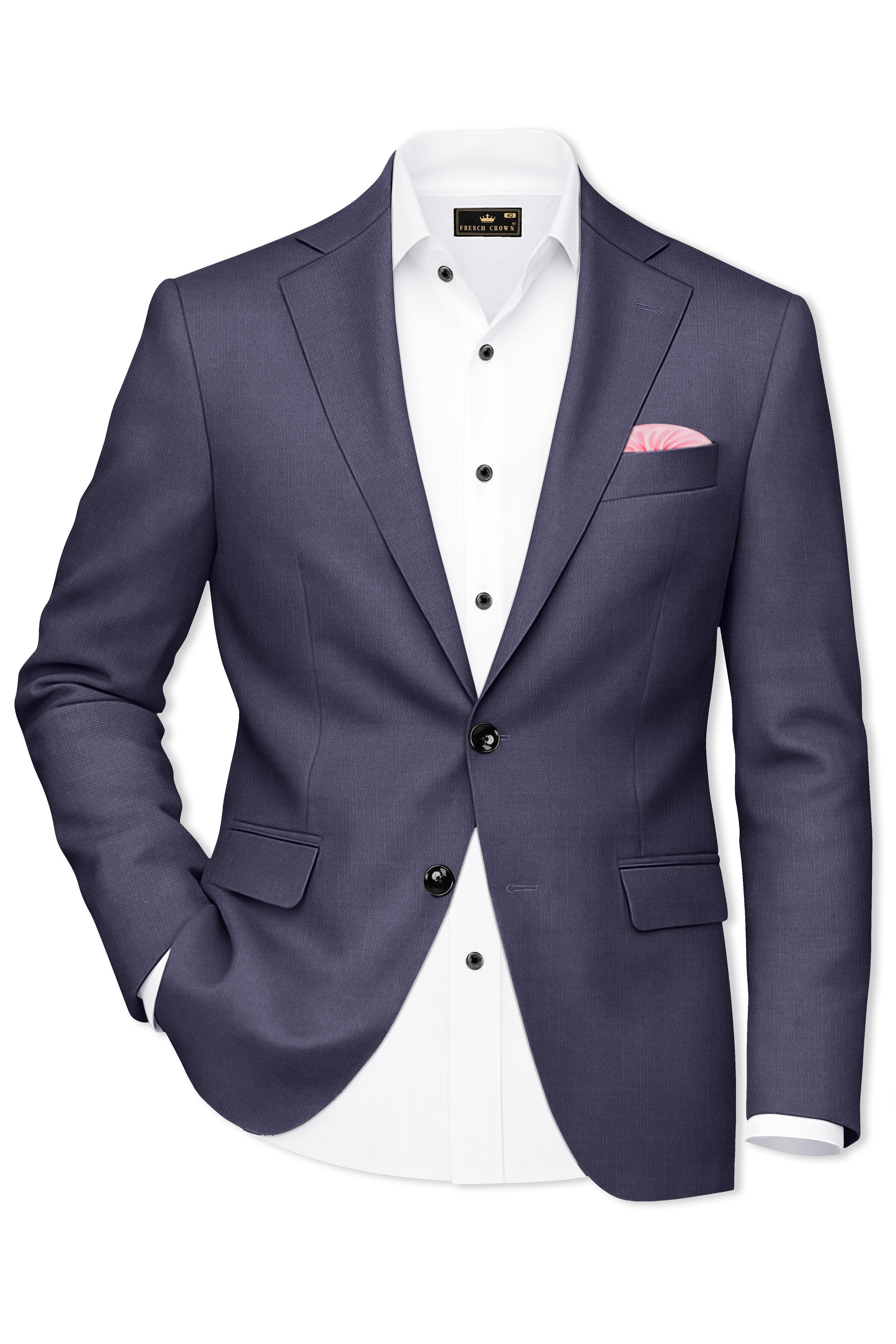 Mulled Grey Wool Rich Suit