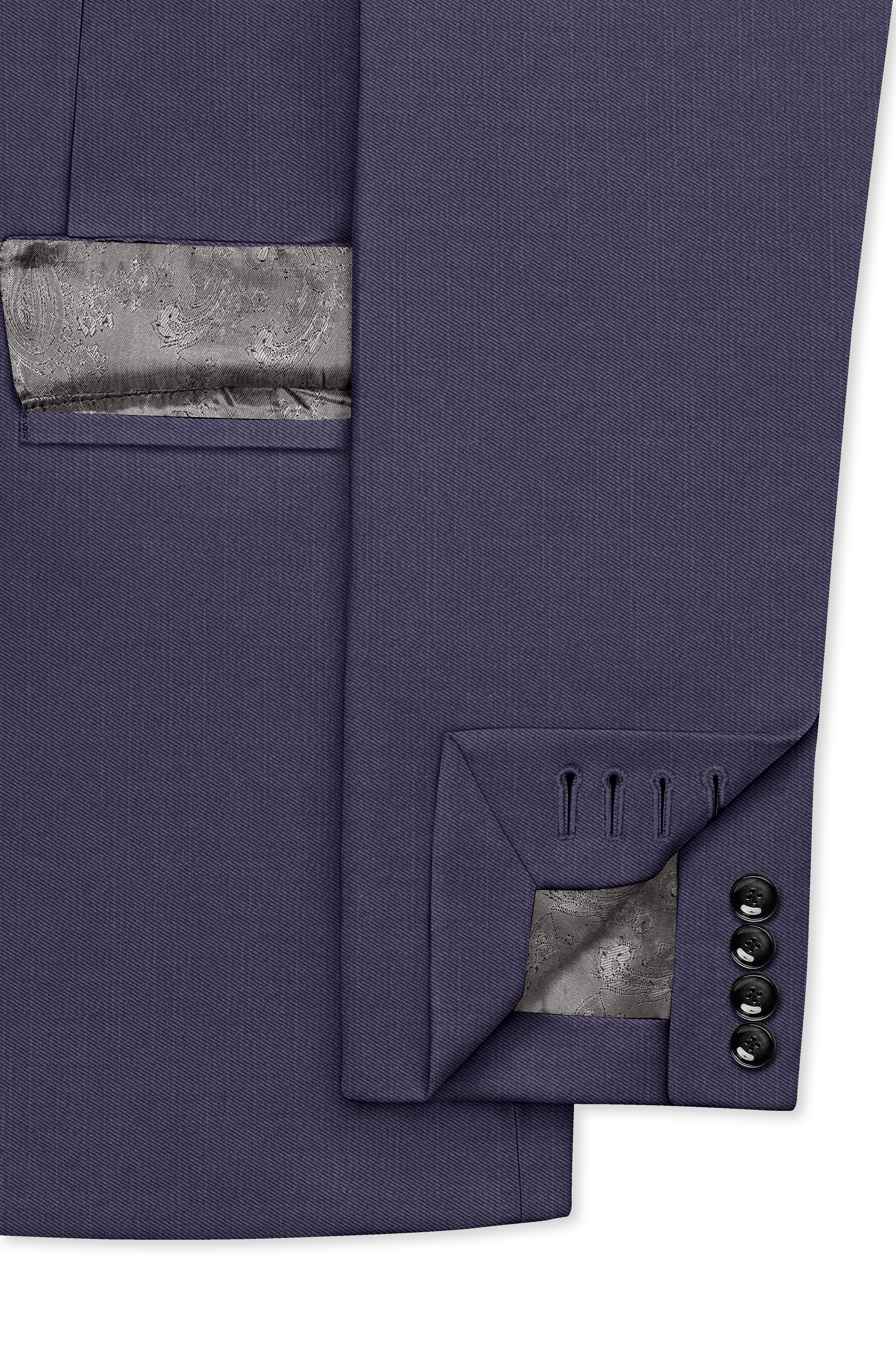 Mulled Grey Wool Rich Suit