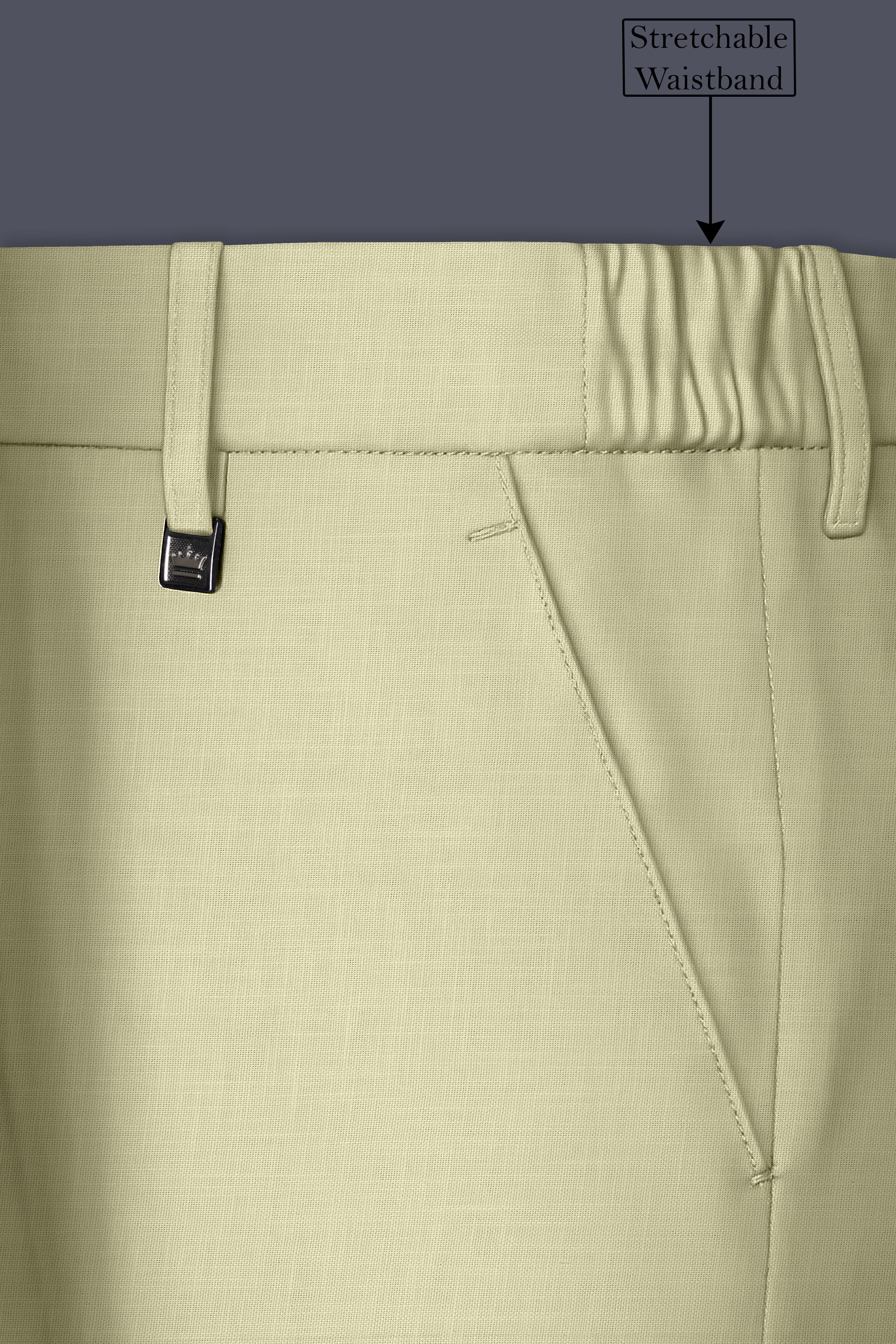 Soft Amber Double Breasted Premium Cotton Suit