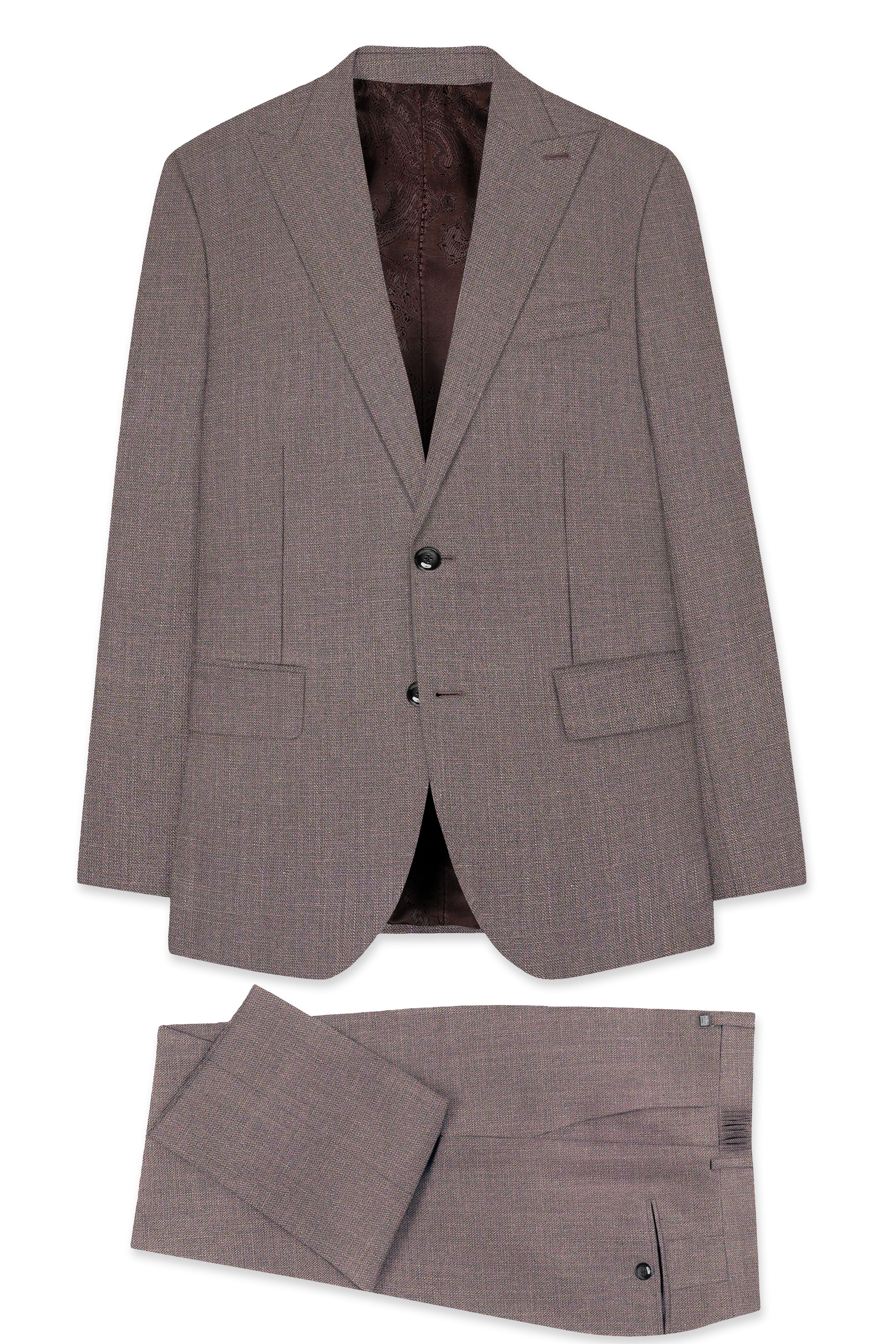 Emperor Brown Premium Cotton Suit