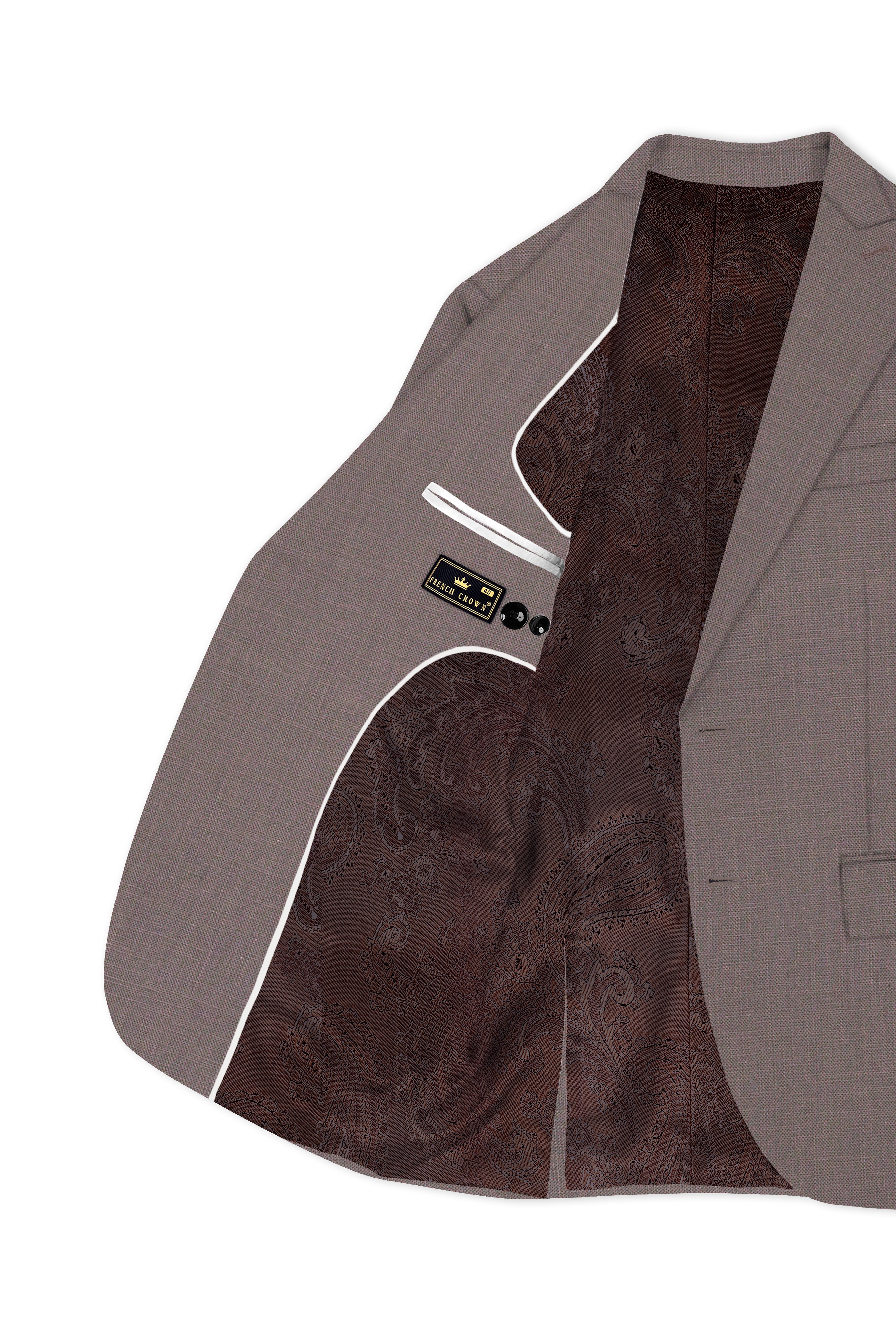 Emperor Brown Premium Cotton Suit