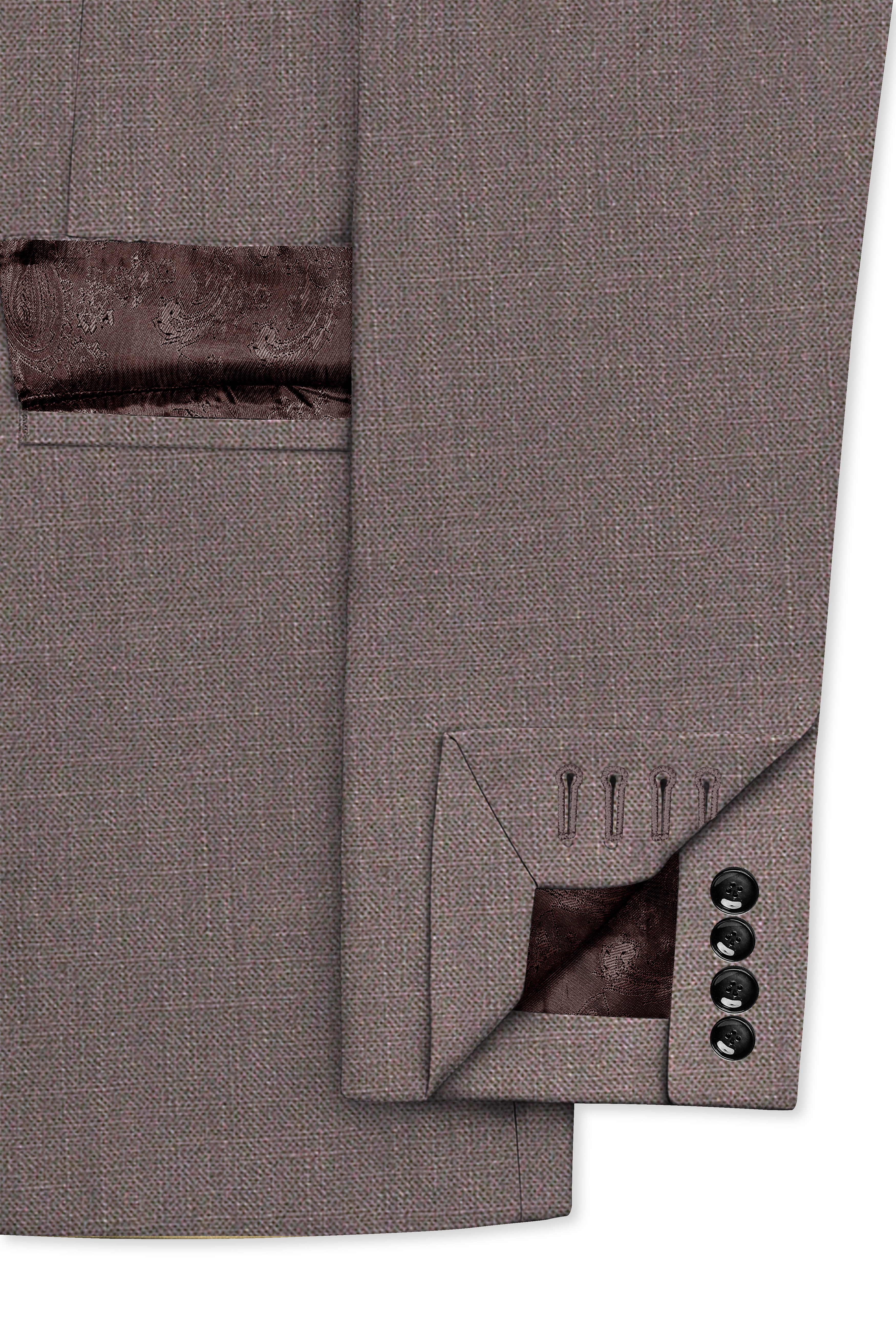 Emperor Brown Premium Cotton Suit