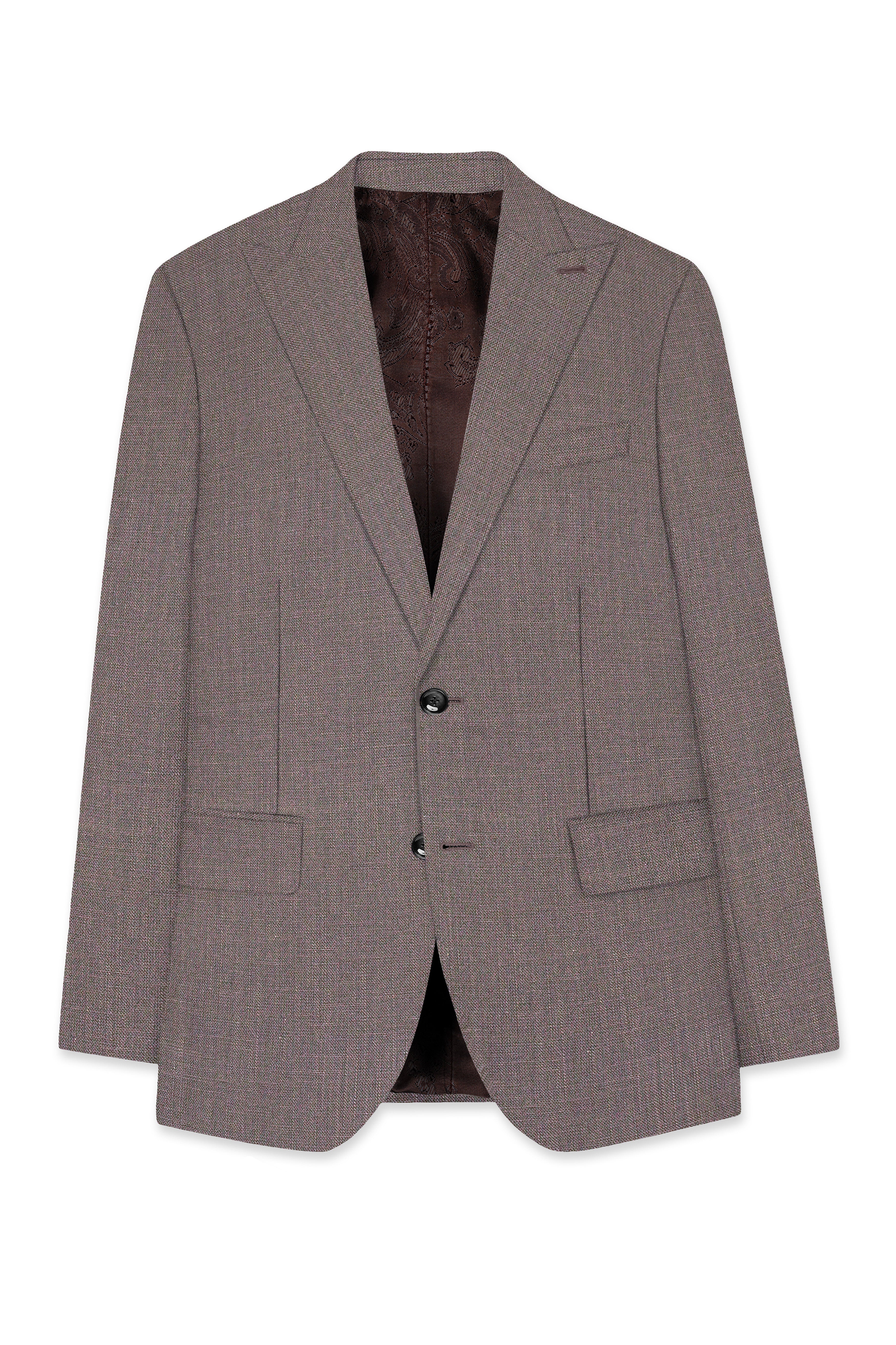Emperor Brown Premium Cotton Suit