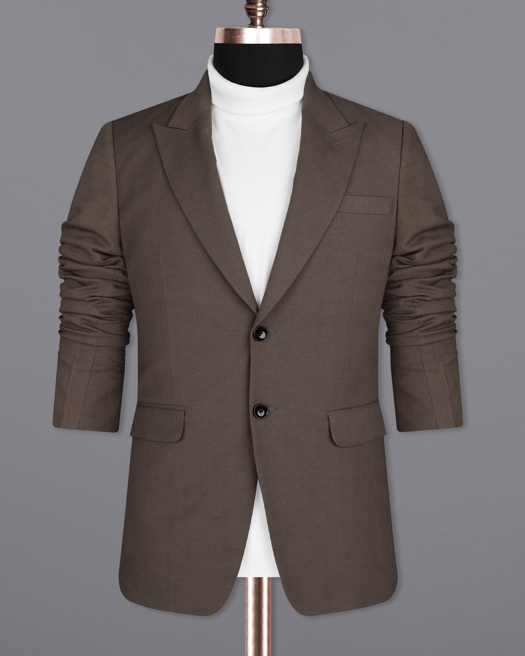 Emperor Brown Premium Cotton Suit