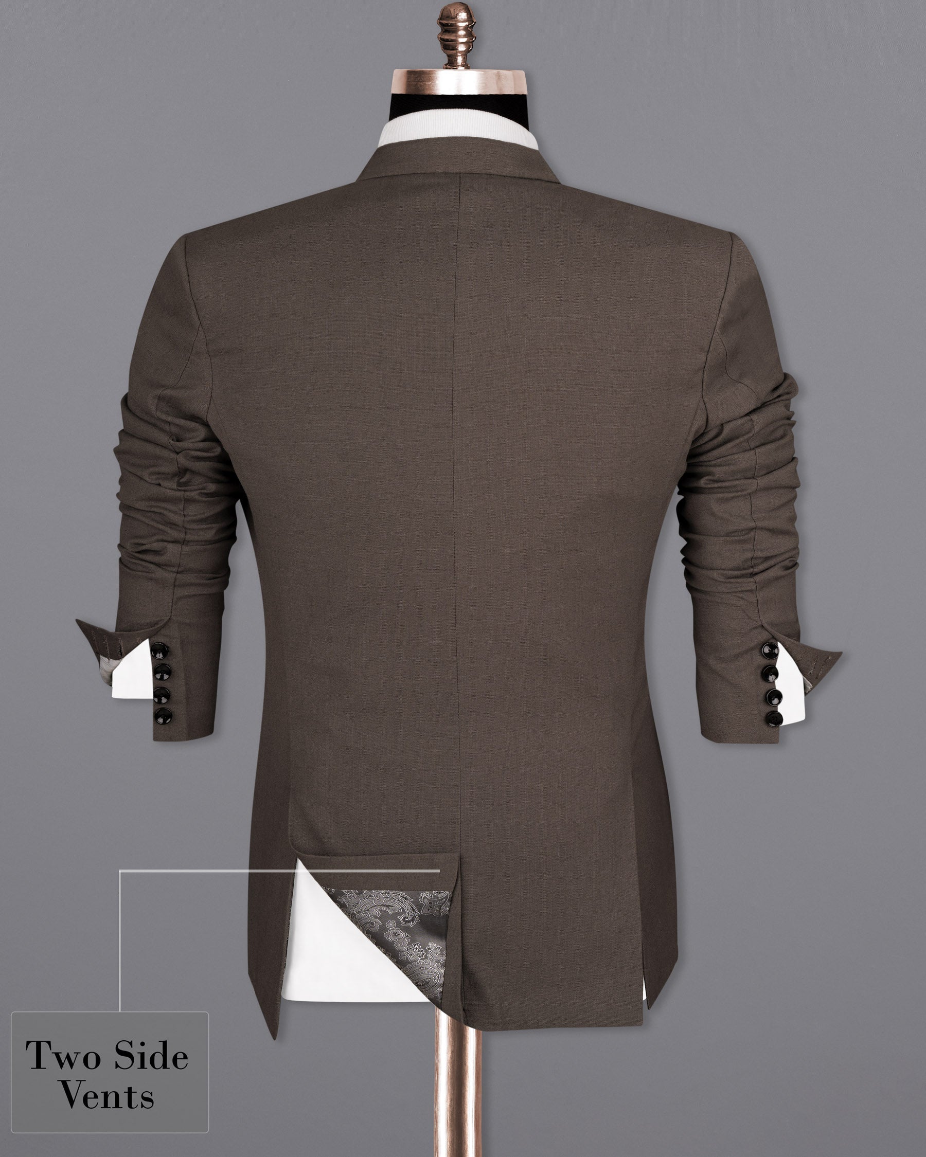 Emperor Brown Premium Cotton Suit