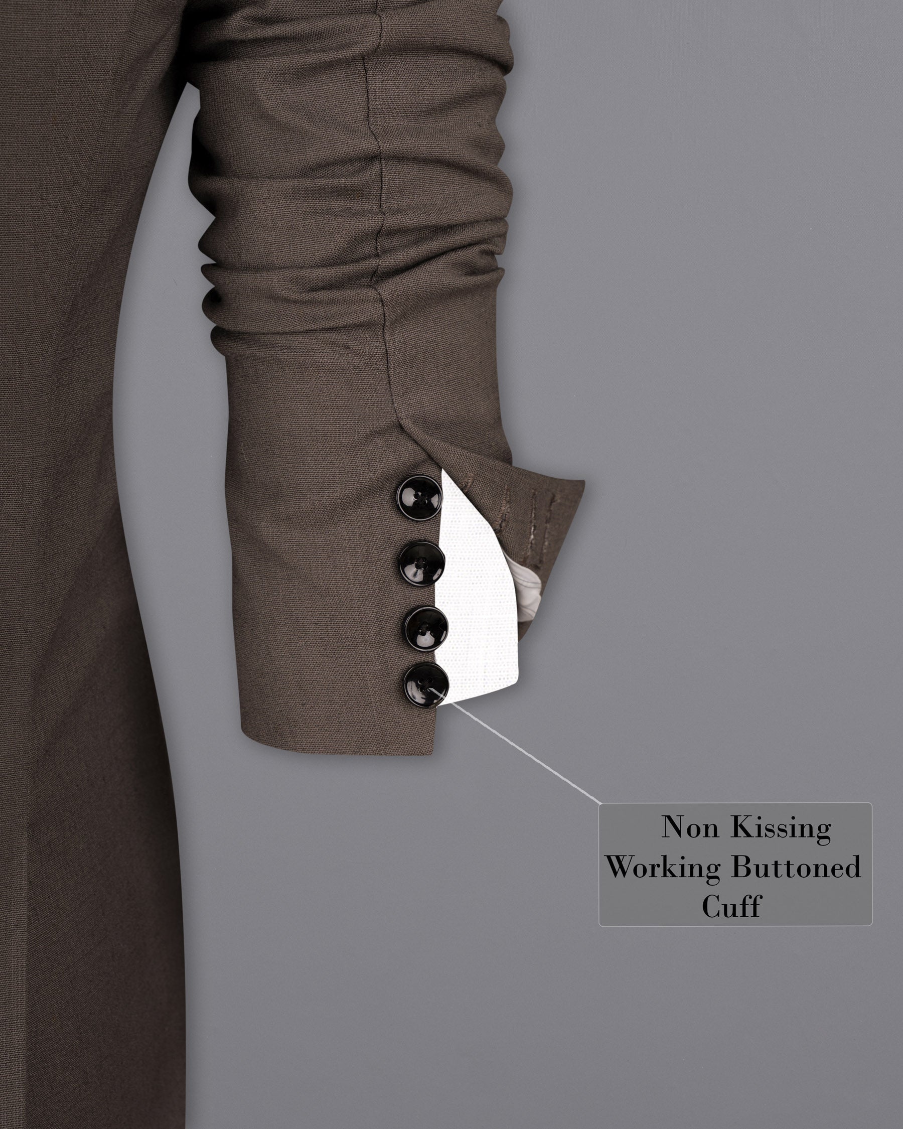 Emperor Brown Premium Cotton Suit