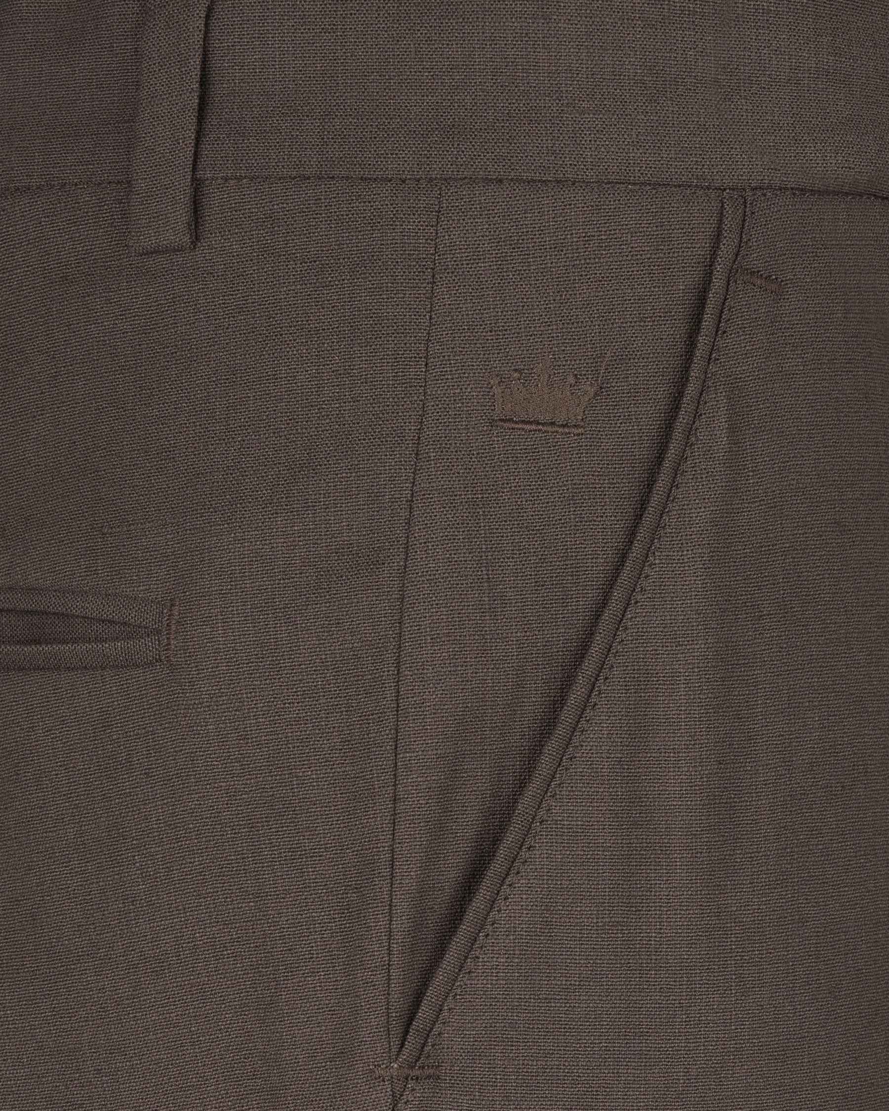 Emperor Brown Premium Cotton Suit