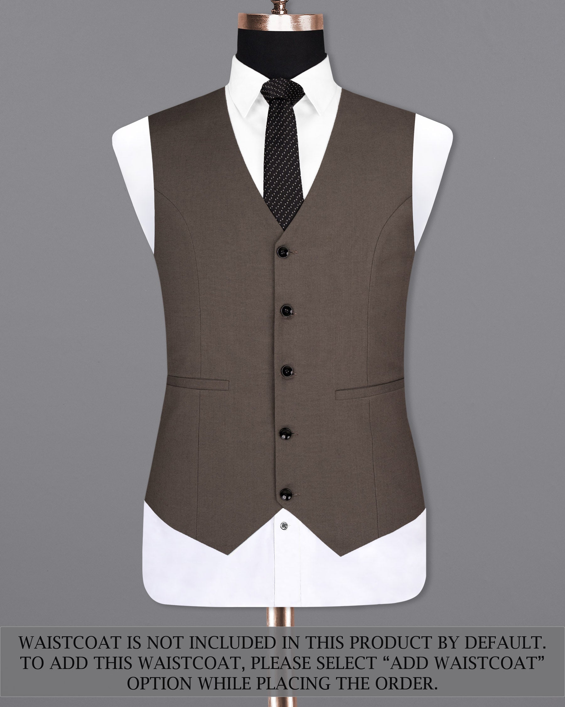 Emperor Brown Premium Cotton Suit