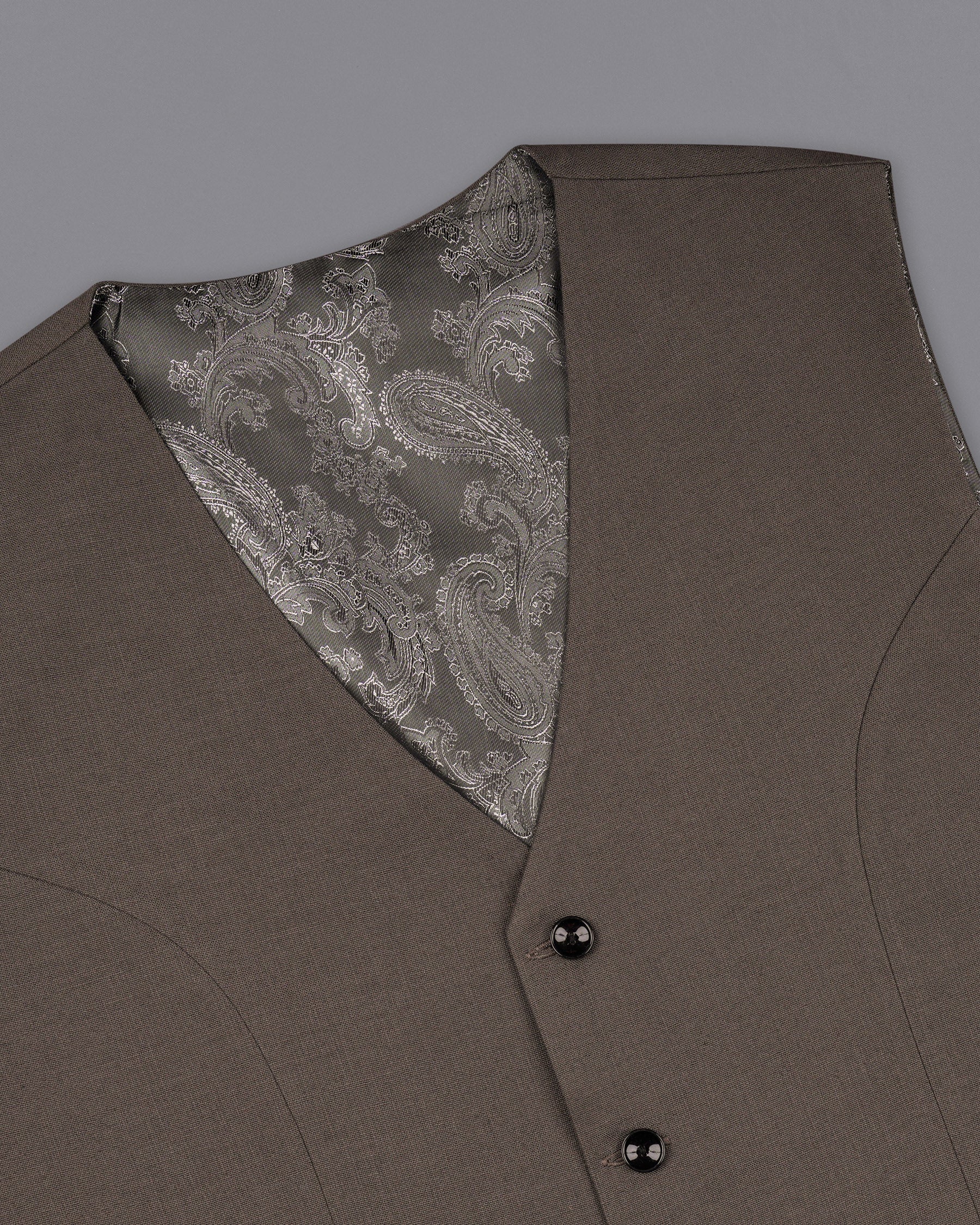 Emperor Brown Premium Cotton Suit