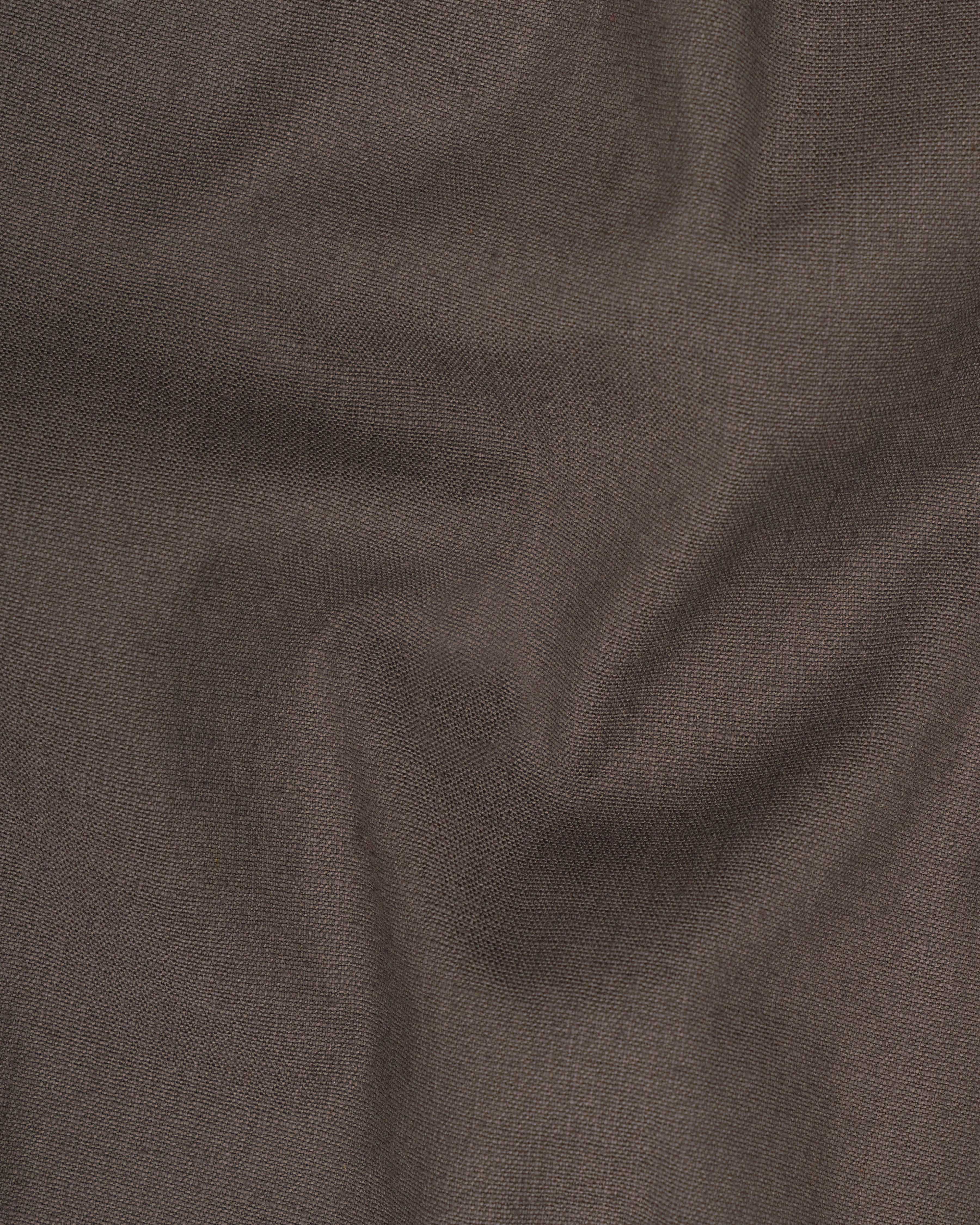 Emperor Brown Premium Cotton Suit