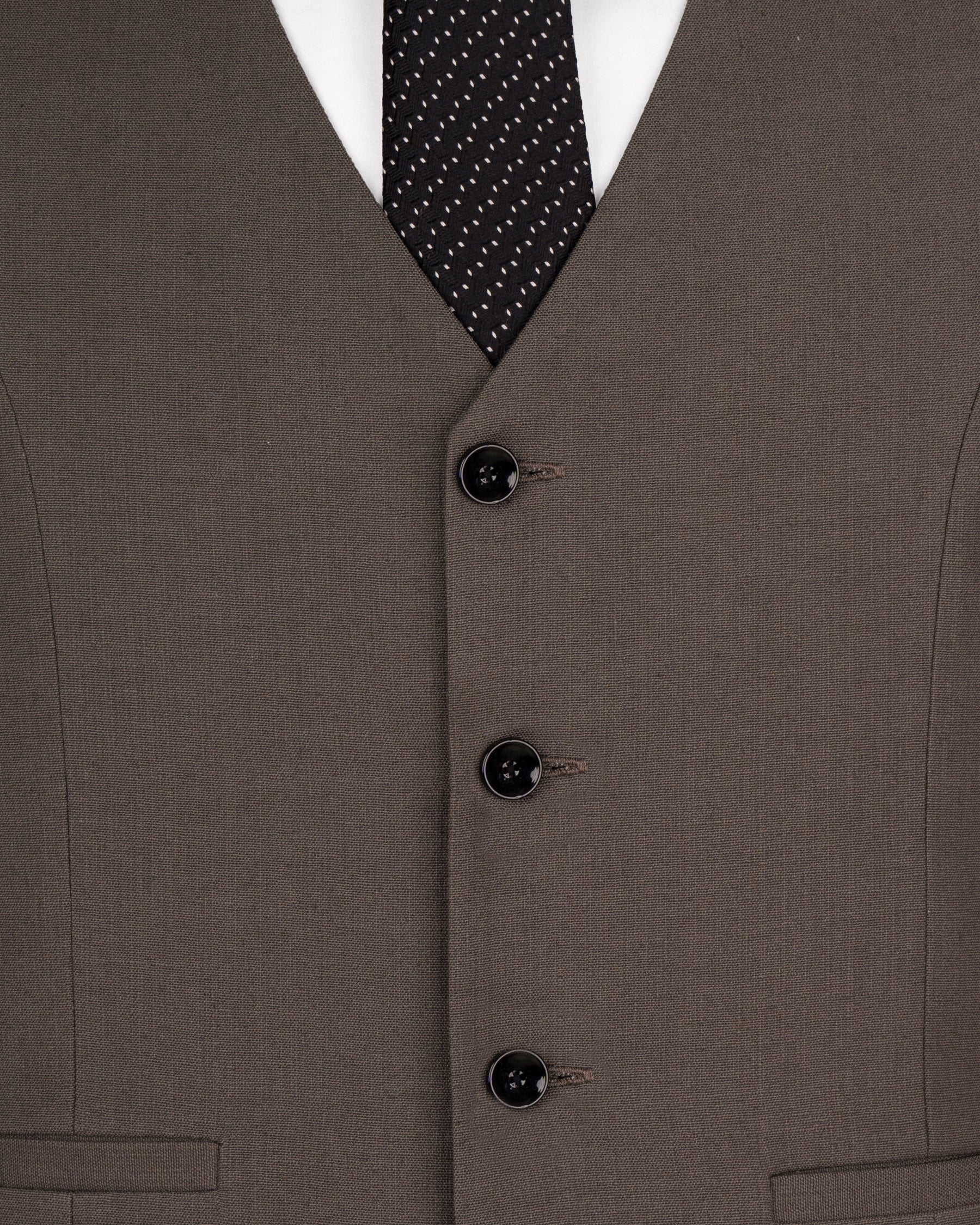 Emperor Brown Premium Cotton Suit