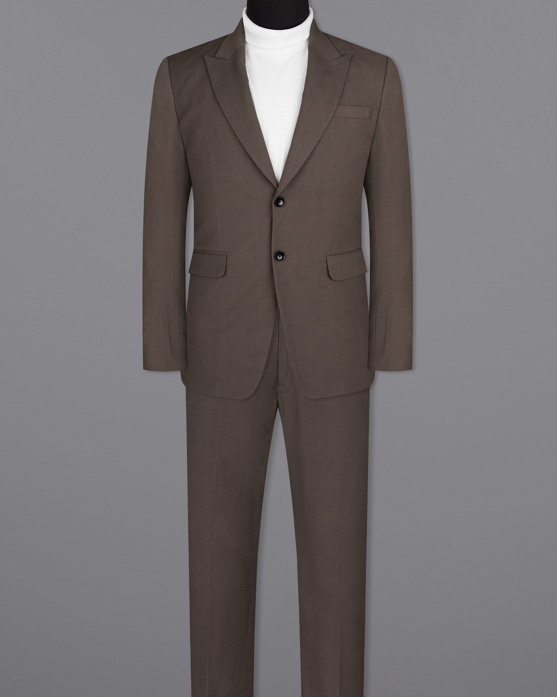 Emperor Brown Premium Cotton Suit
