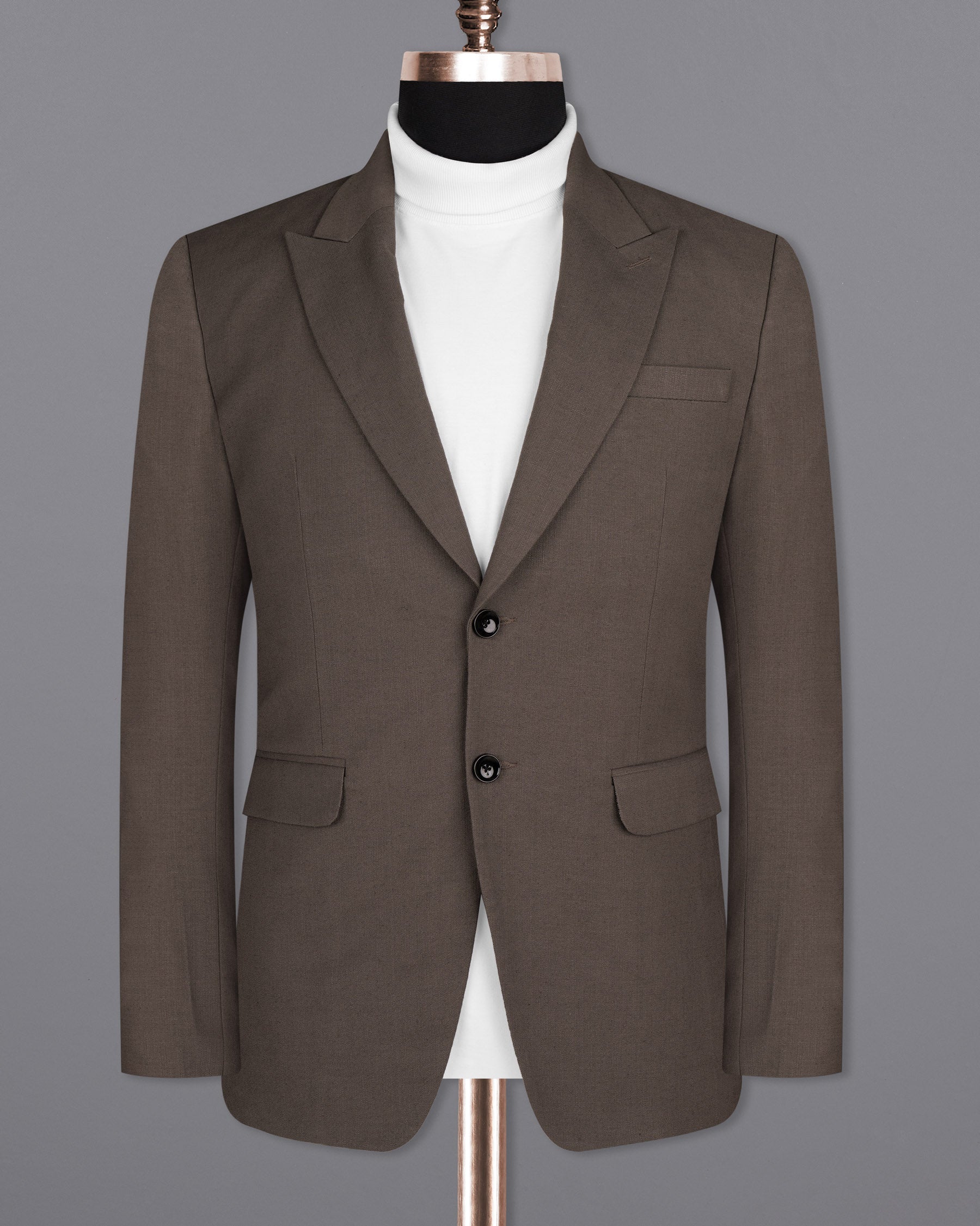 Emperor Brown Premium Cotton Suit