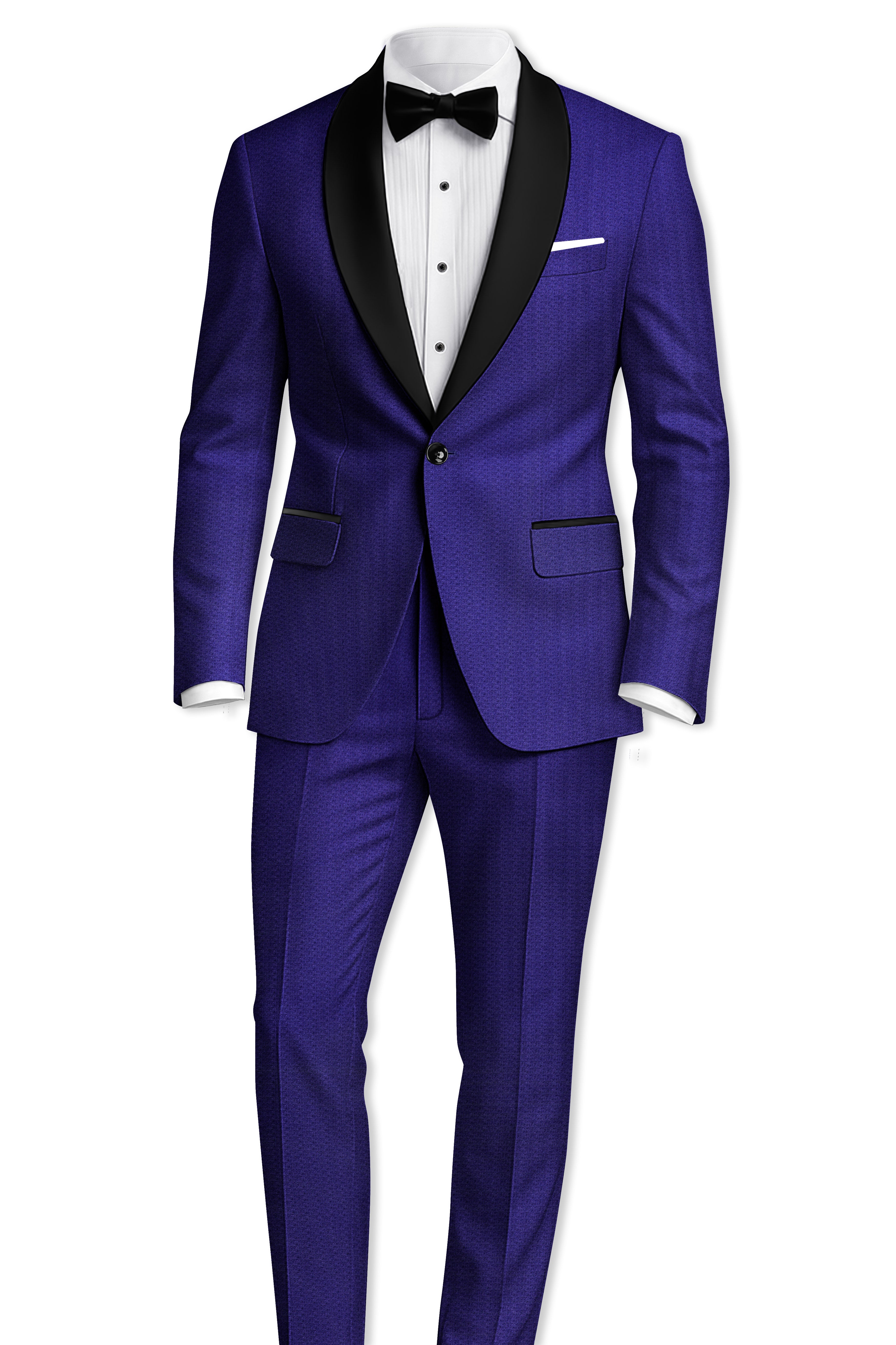 Jacarta Blue Designer Tuxedo Suit