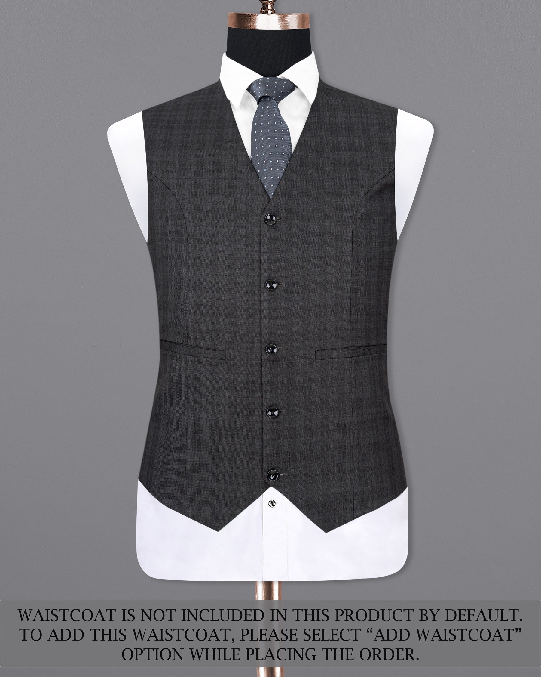 Mine Shaft Gray Plaid Suit
