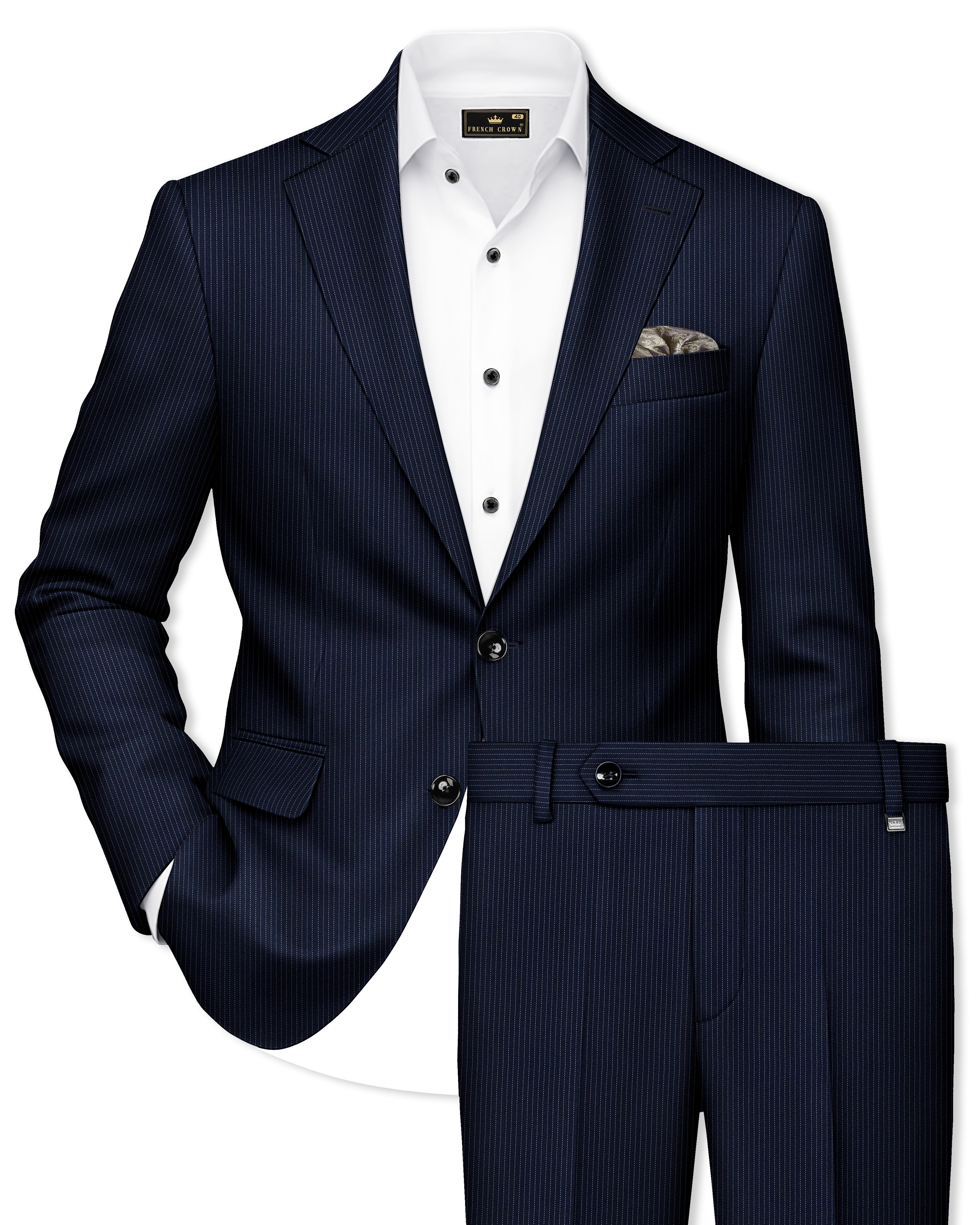 Firefly Pinstripe Suit