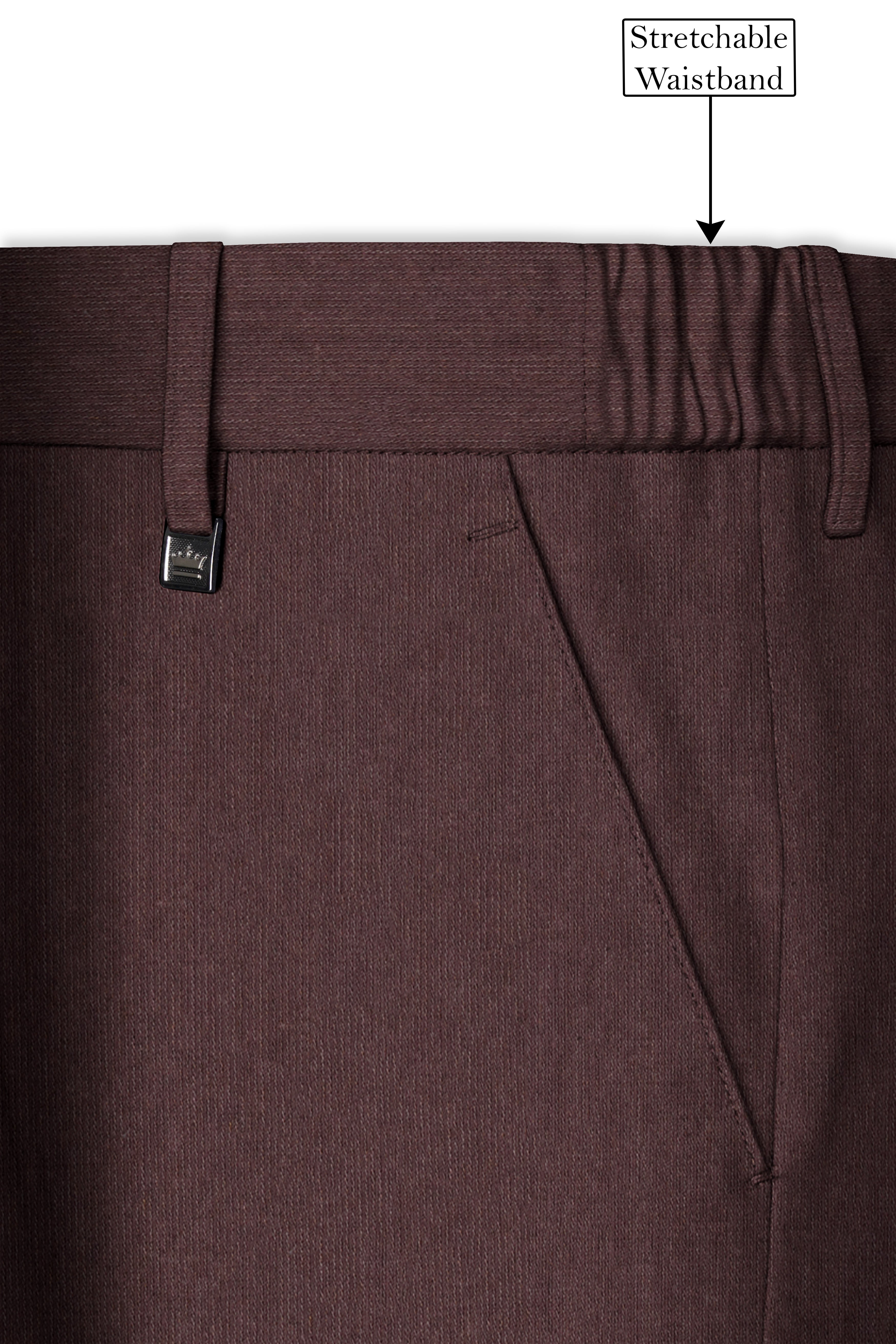 Russett Brown Single Breasted Suit