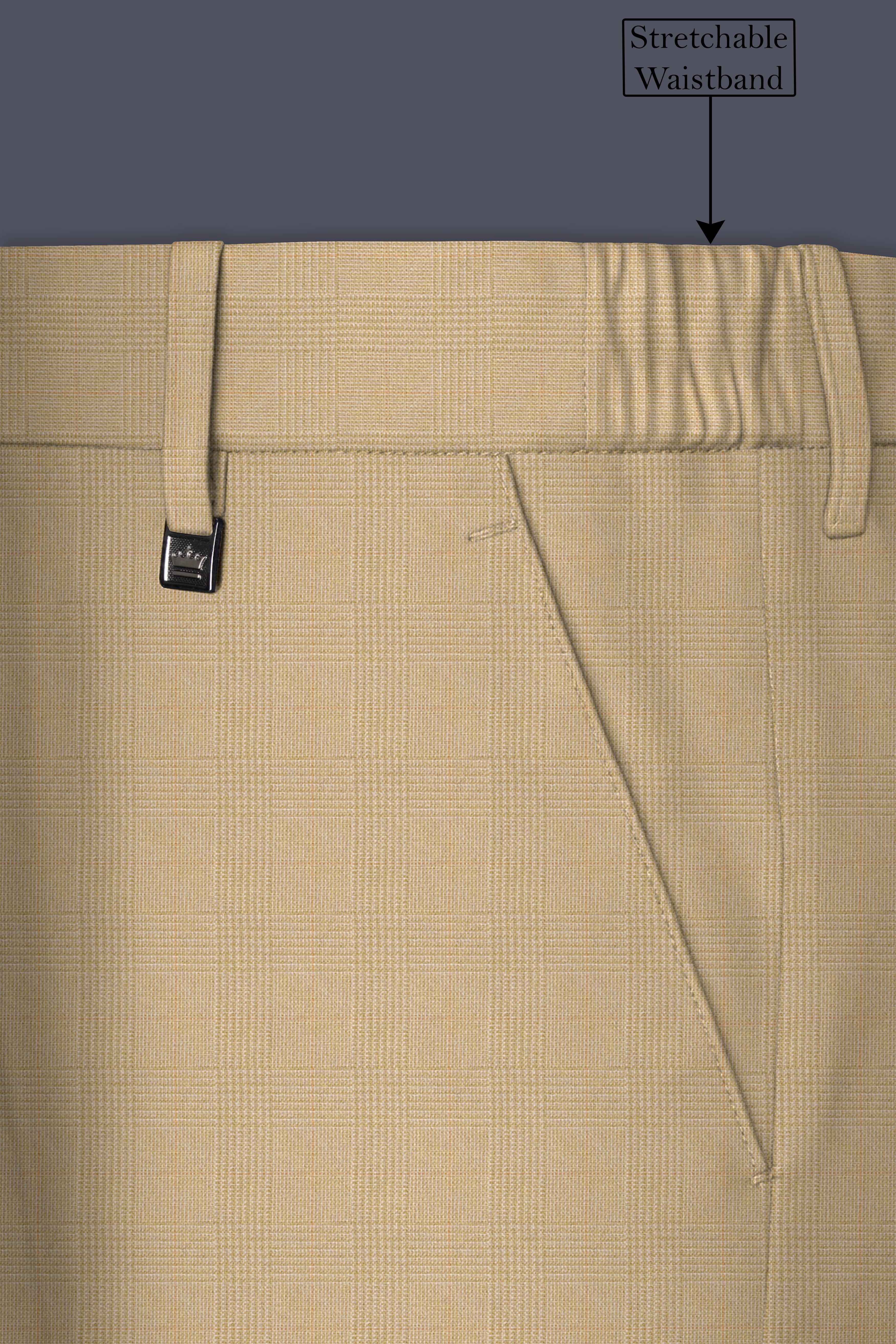 Sandrift Brown Double Breasted Suit
