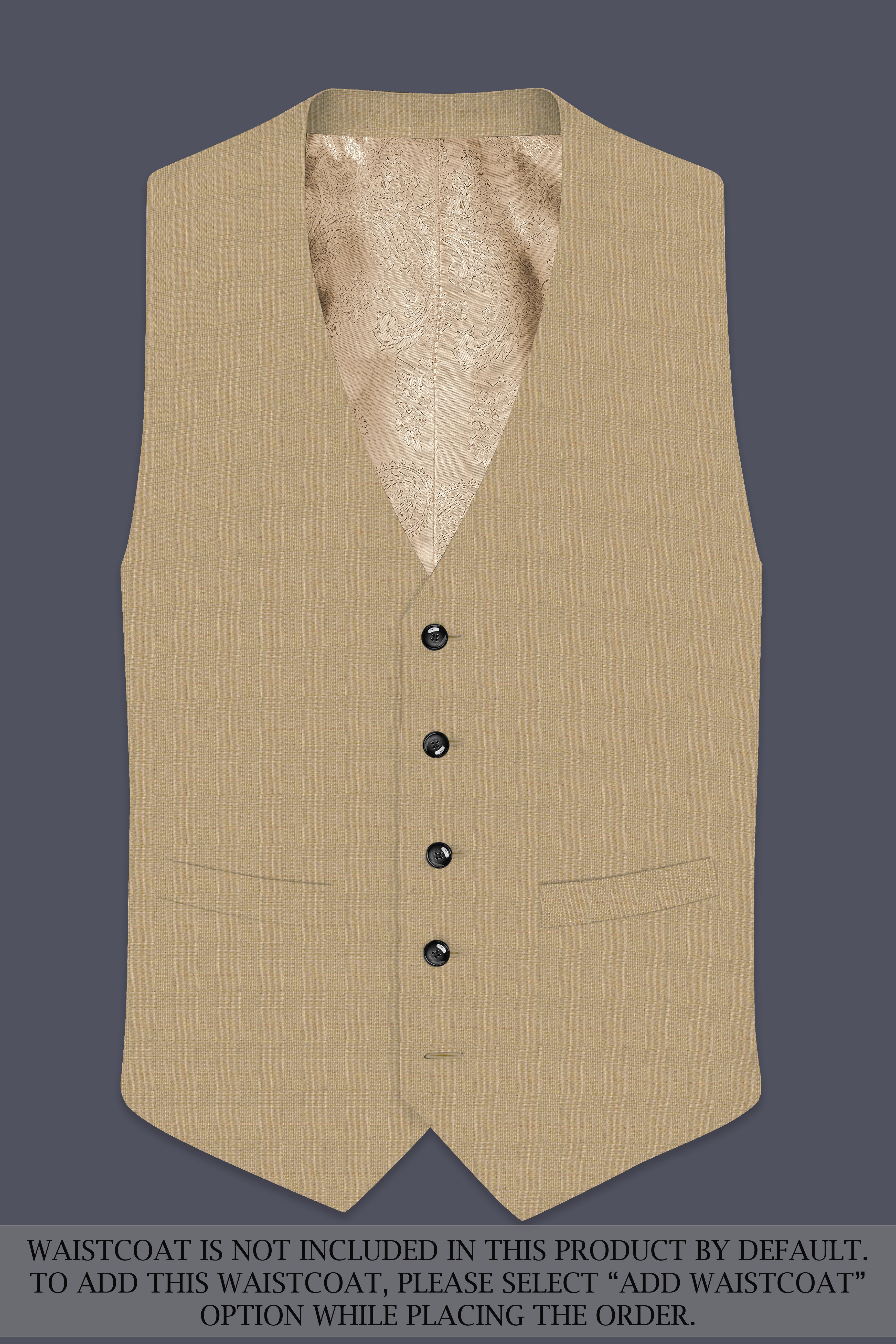 Sandrift Brown Double Breasted Suit