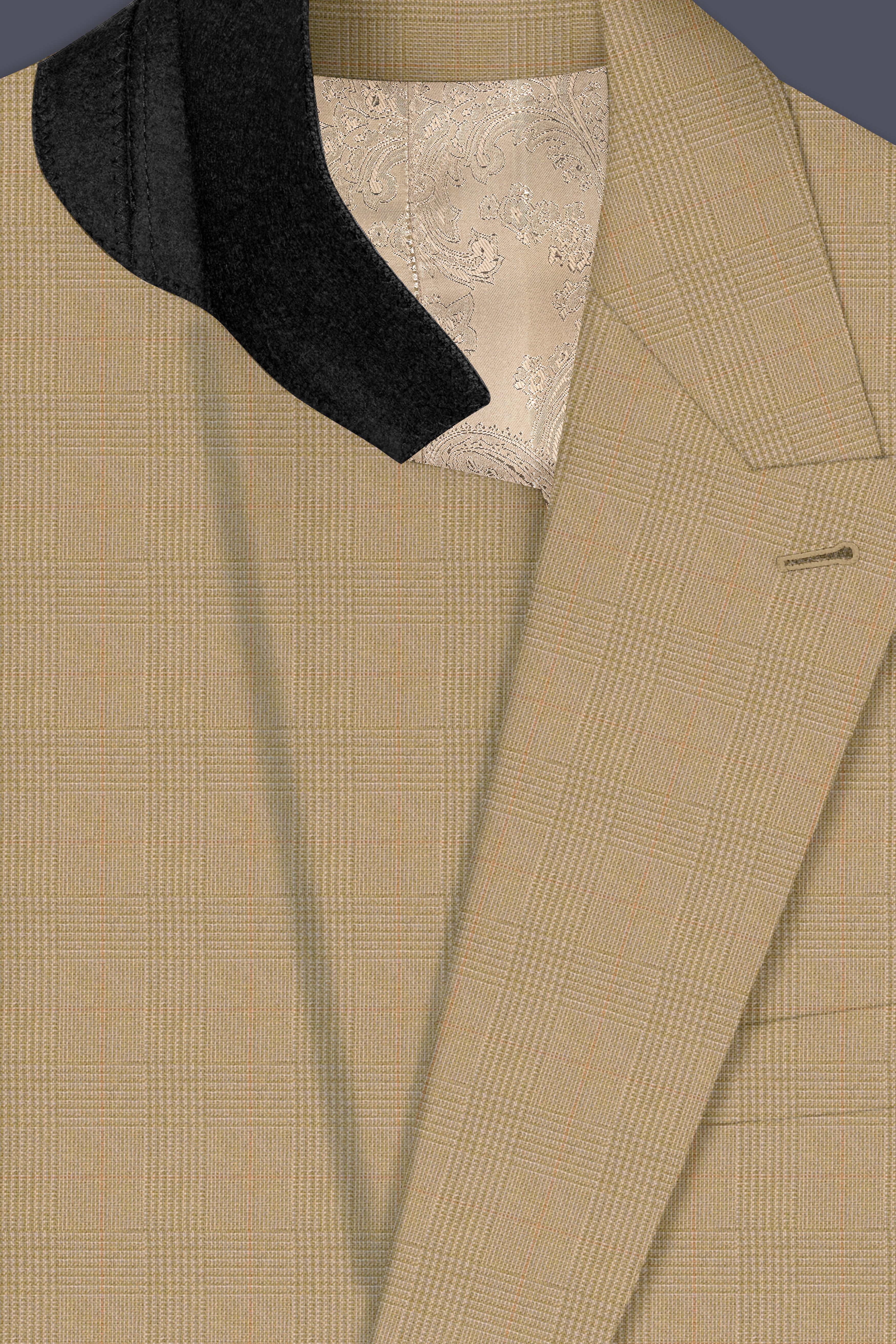 Sandrift Brown Double Breasted Suit