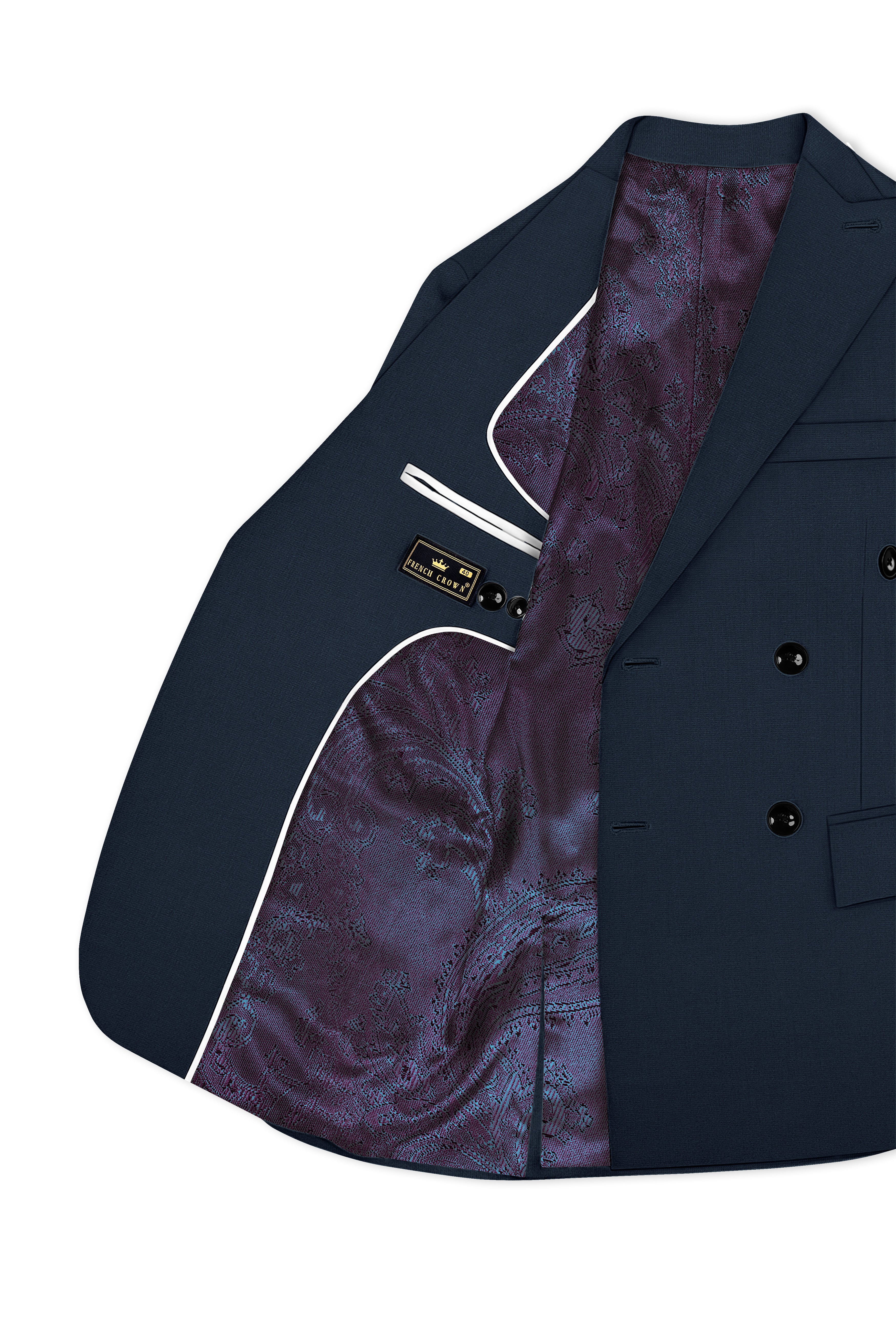 Iridium Grey Double Breasted Suit