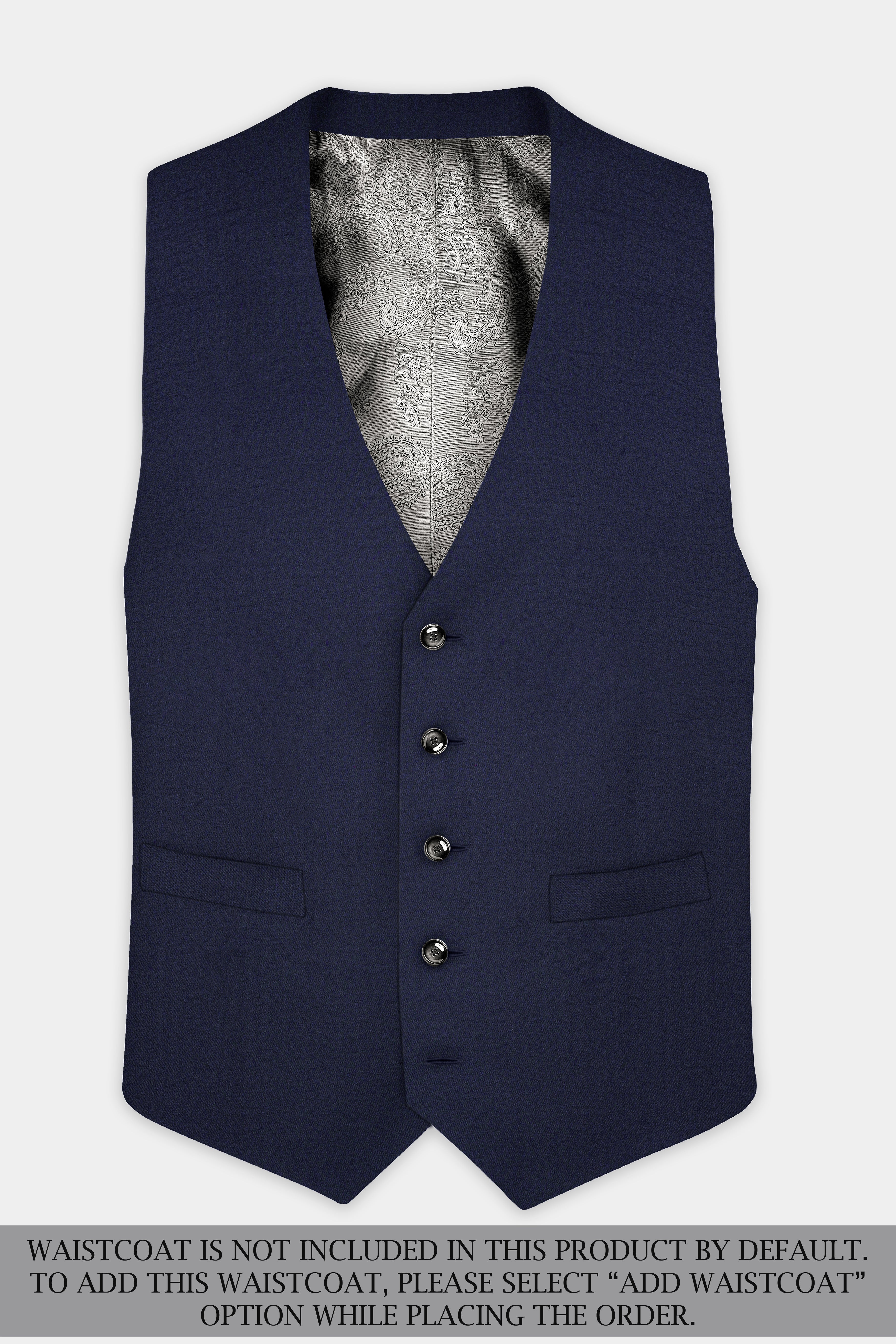 Bleached Cedar Blue Double Breasted Suit