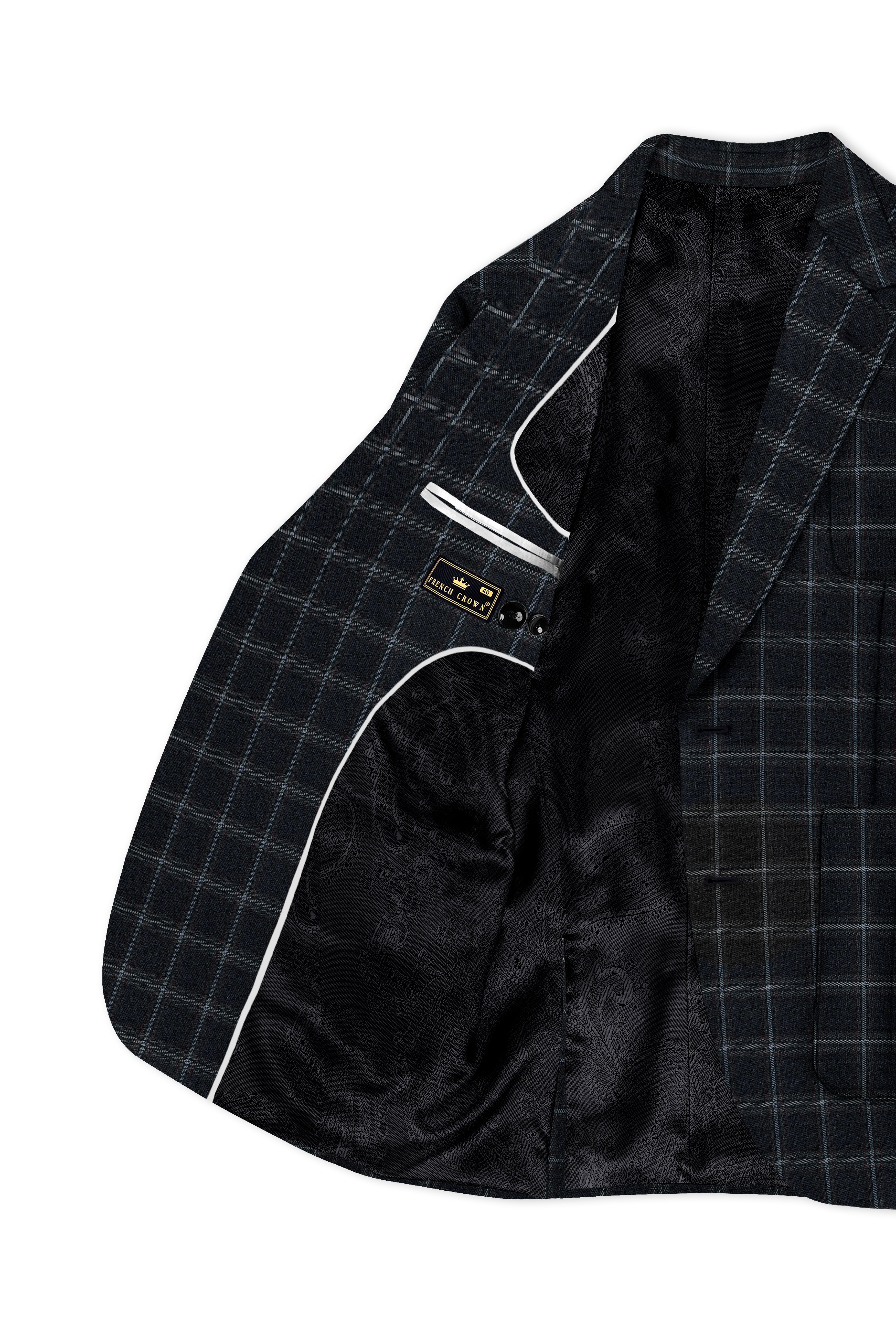 Baltic Sea Windowpane Suit