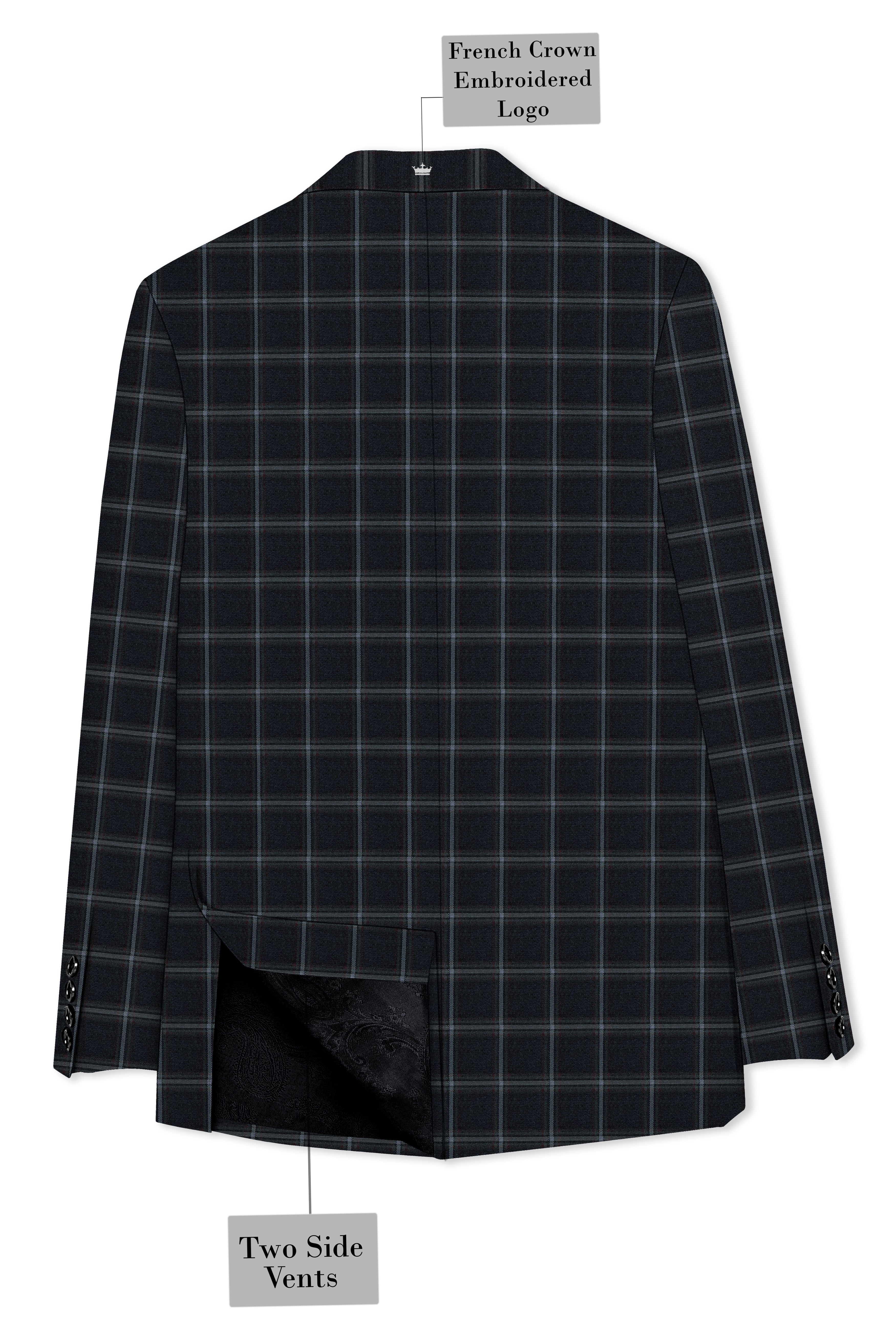 Baltic Sea Windowpane Suit