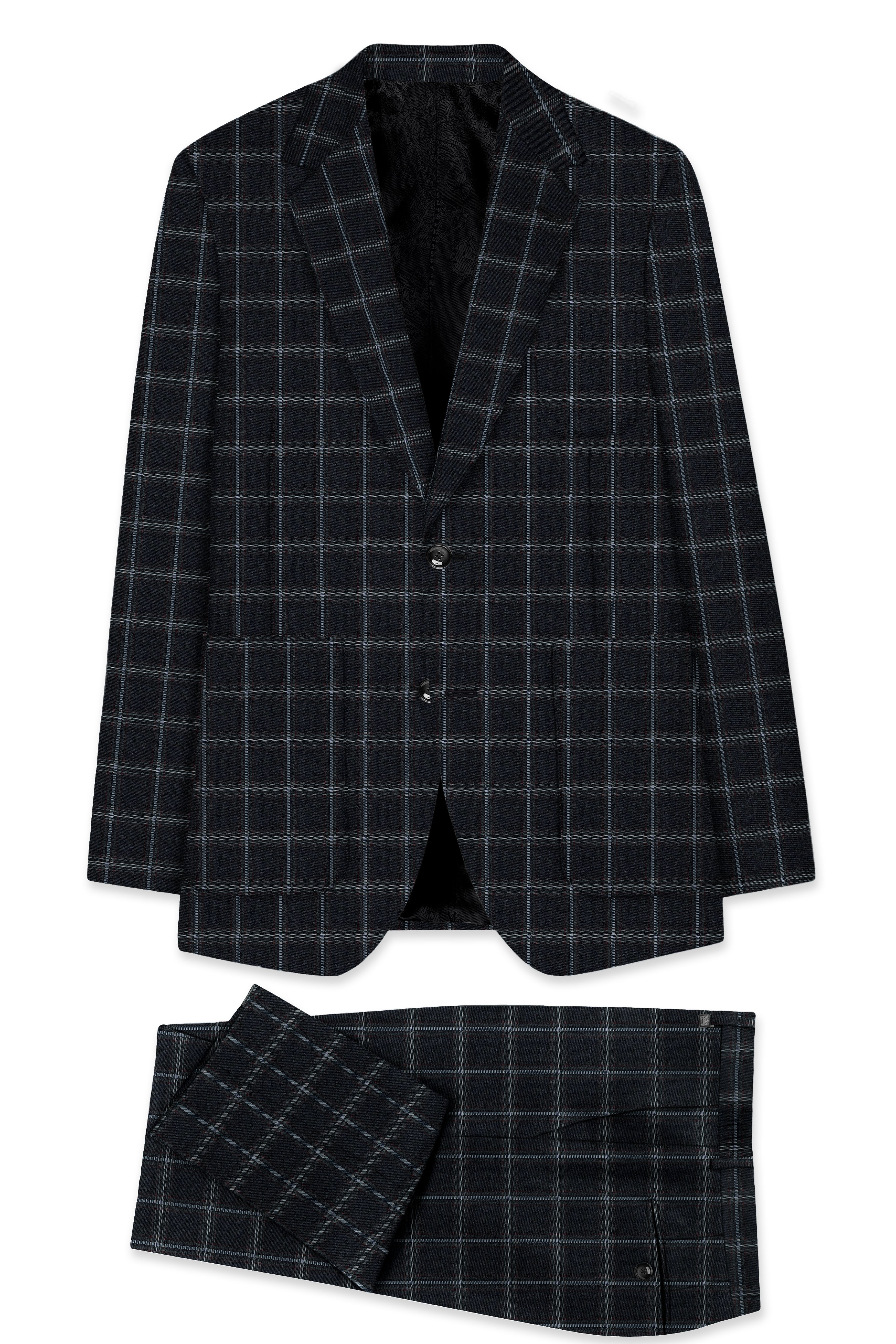 Baltic Sea Windowpane Suit