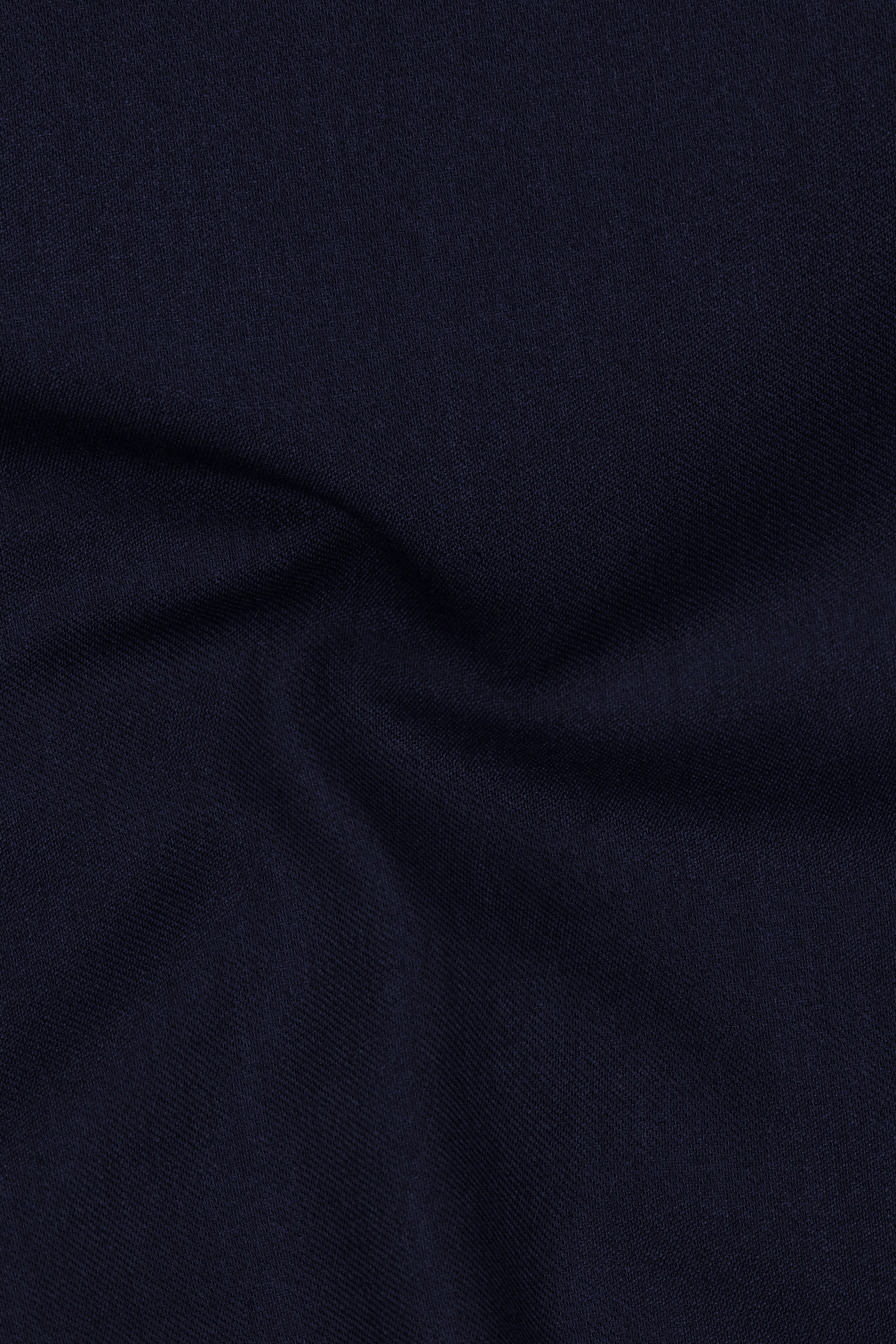 Gunmetal Blue Cross Placket Bandhgala Suit