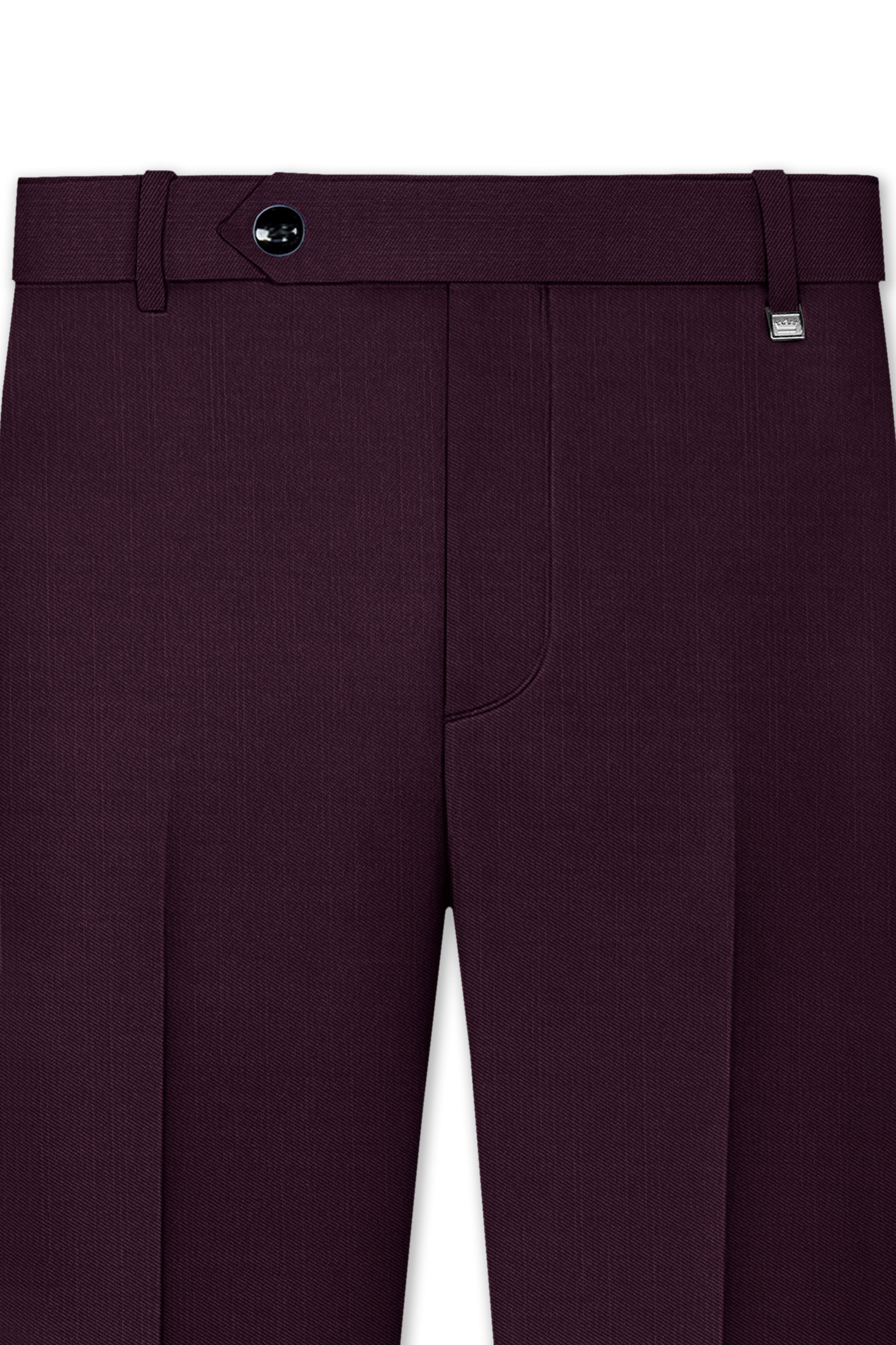 Eclipse Maroon Single Breasted Suit