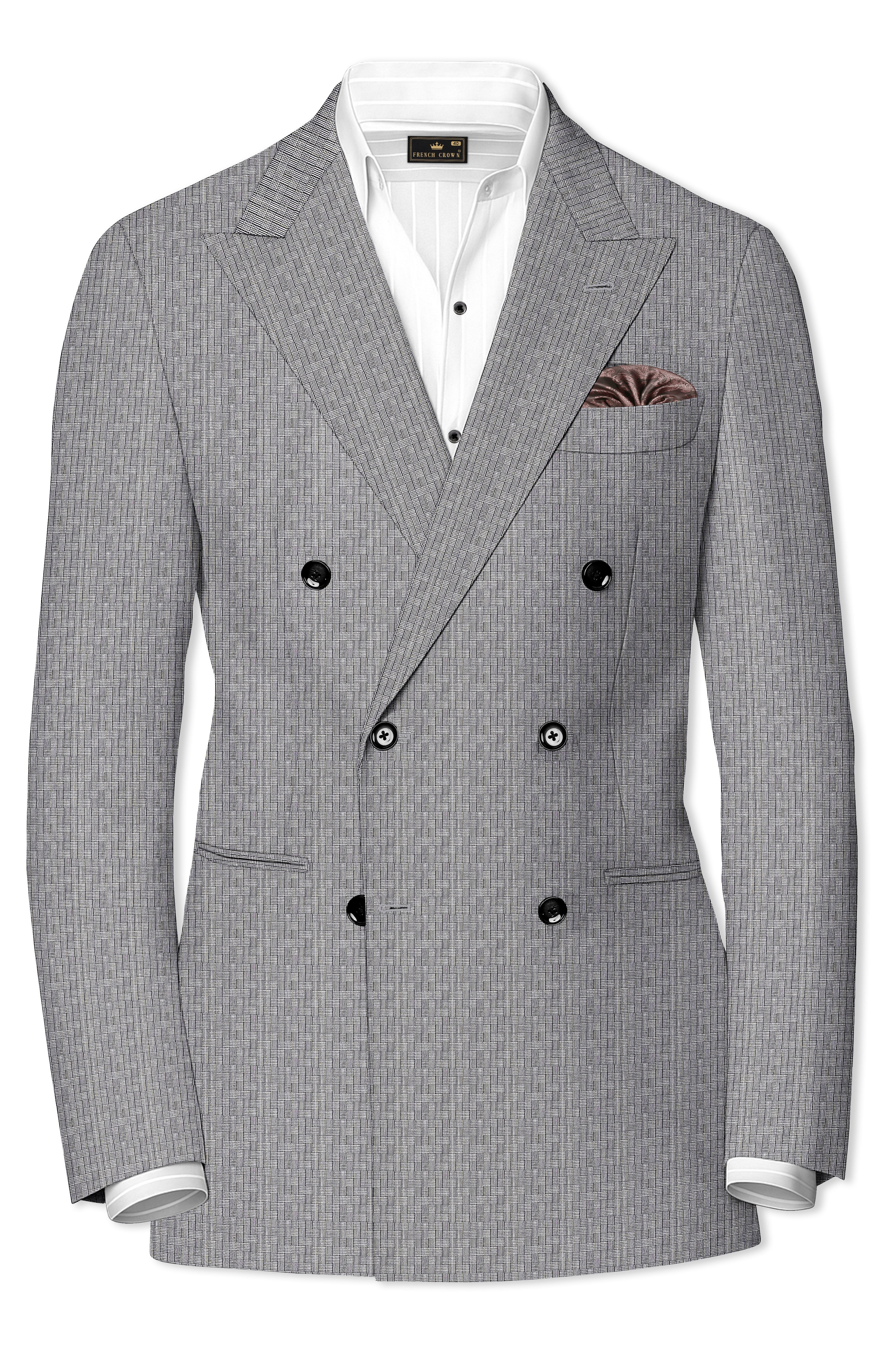 Mobster Gray Double Breasted Suit