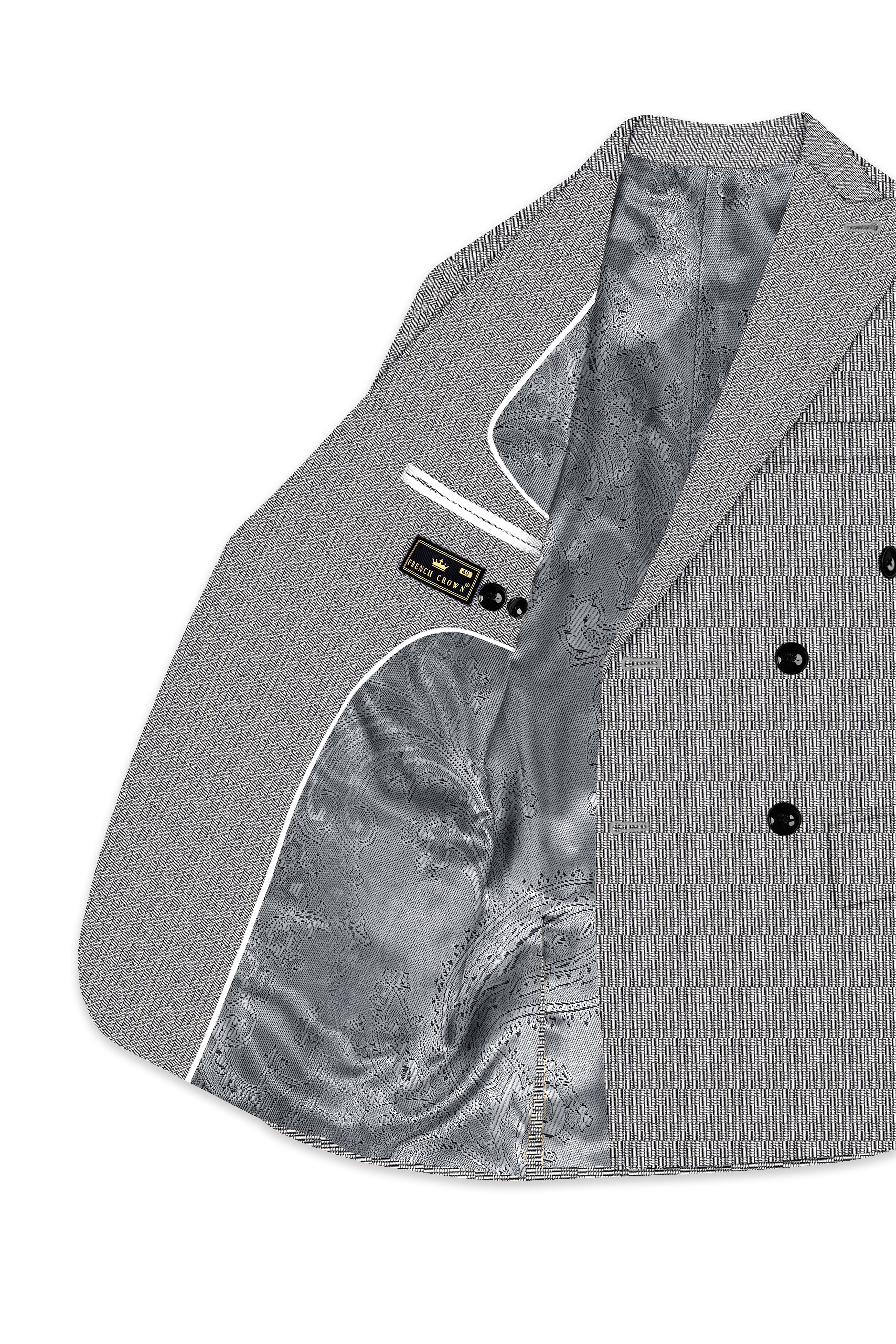Mobster Gray Double Breasted Suit