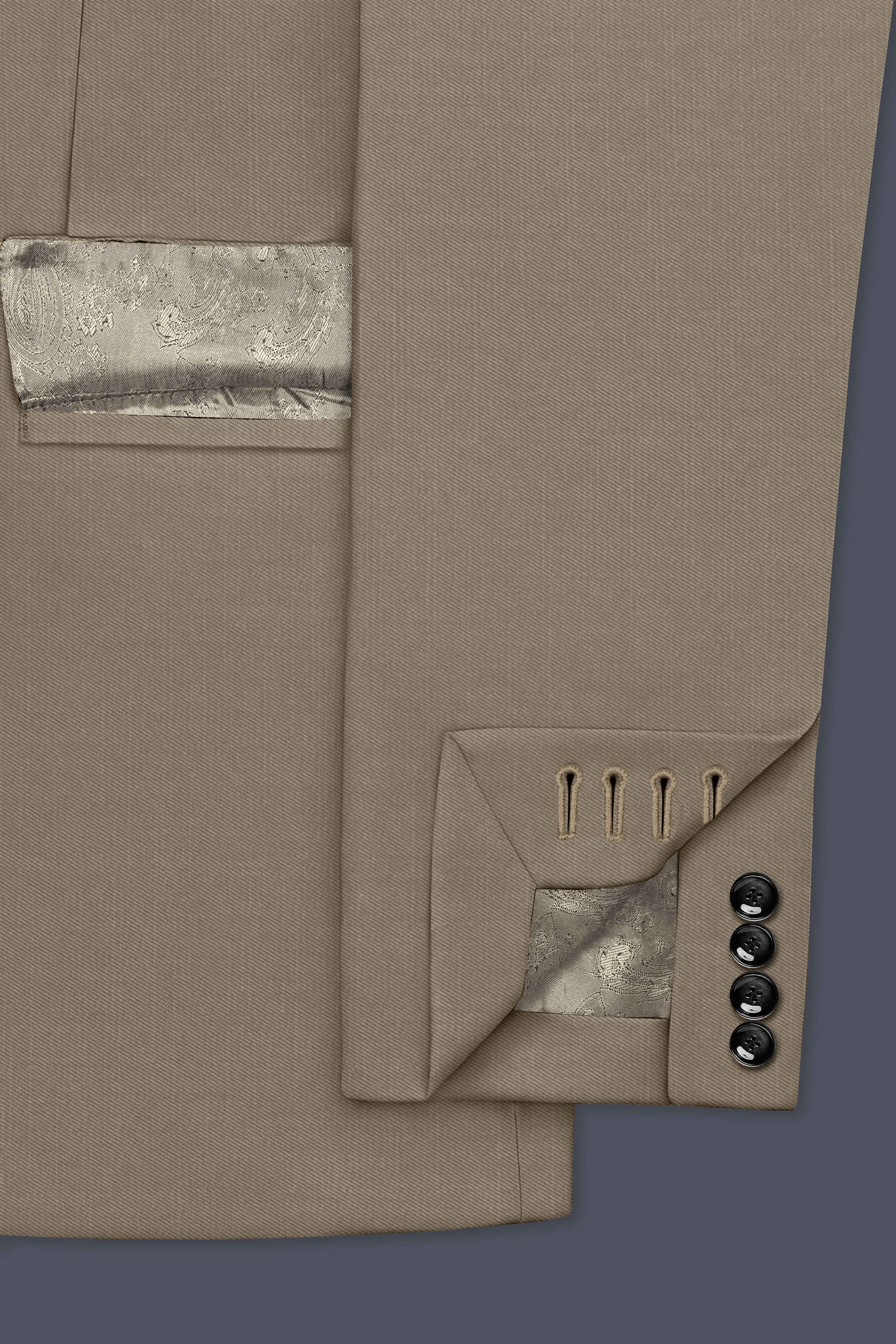 Stonewall Brown Double Breasted Suits