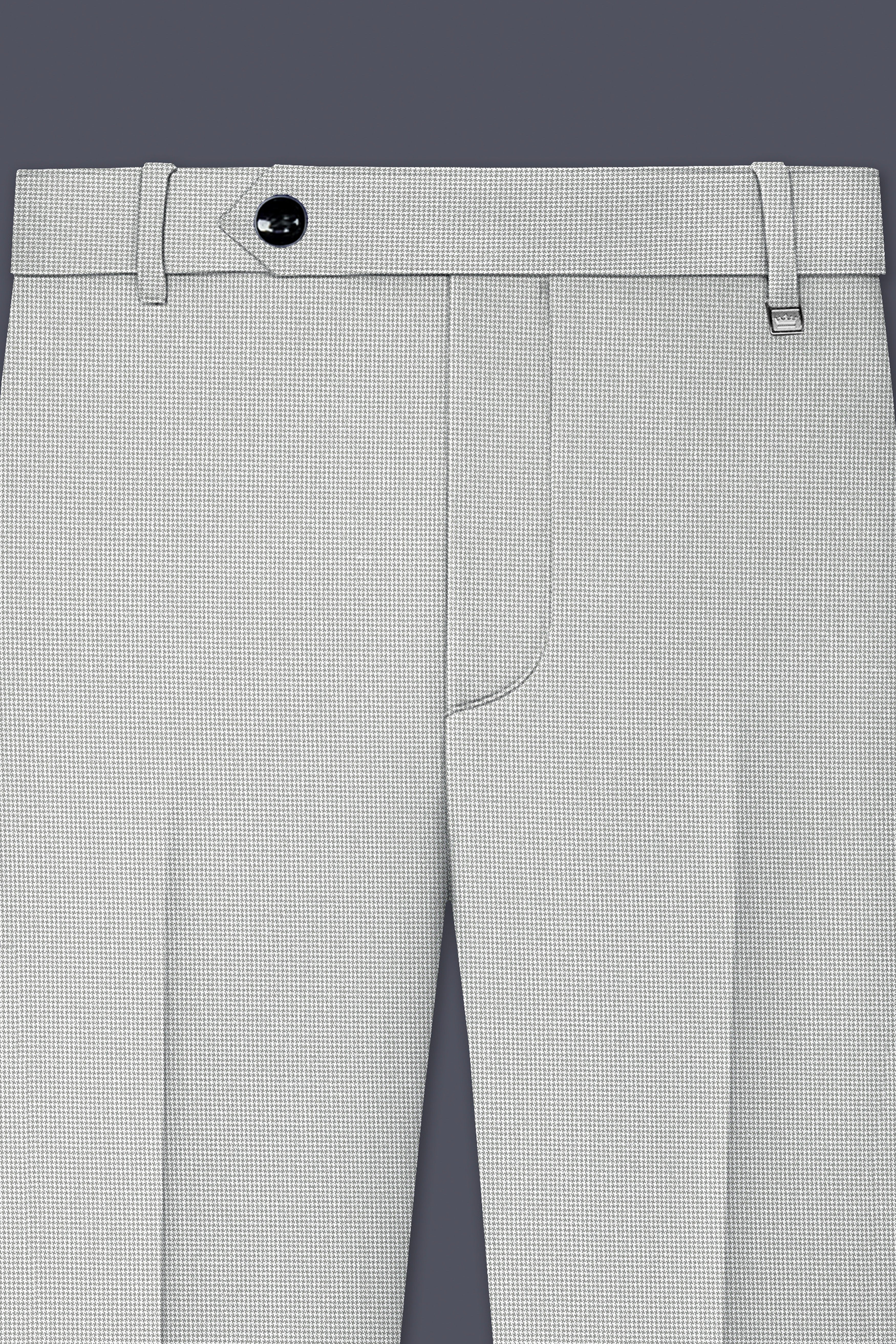 Pale Slate Gray Double Breasted Suit