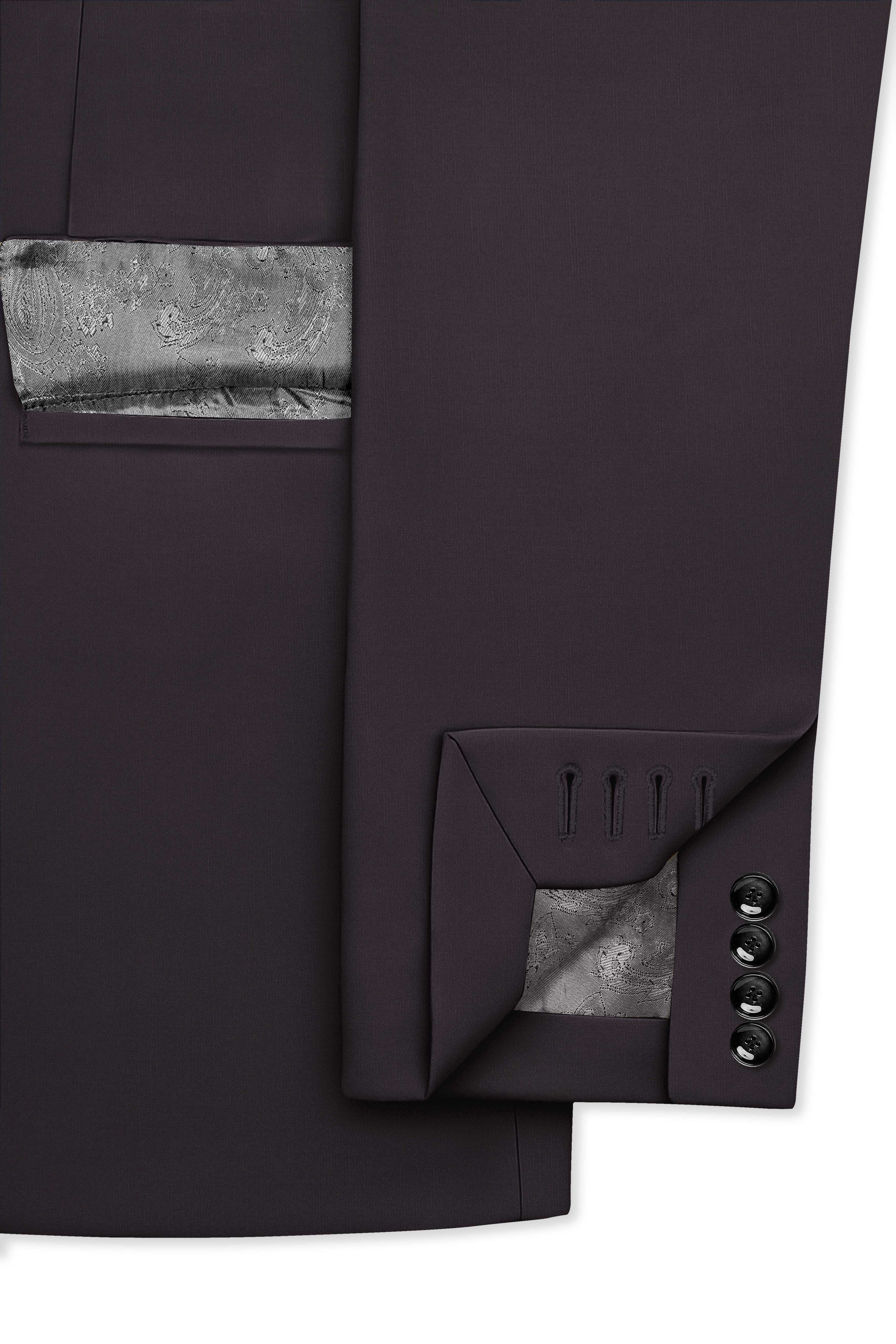 Thunder Steel Gray Single Breasted Suit
