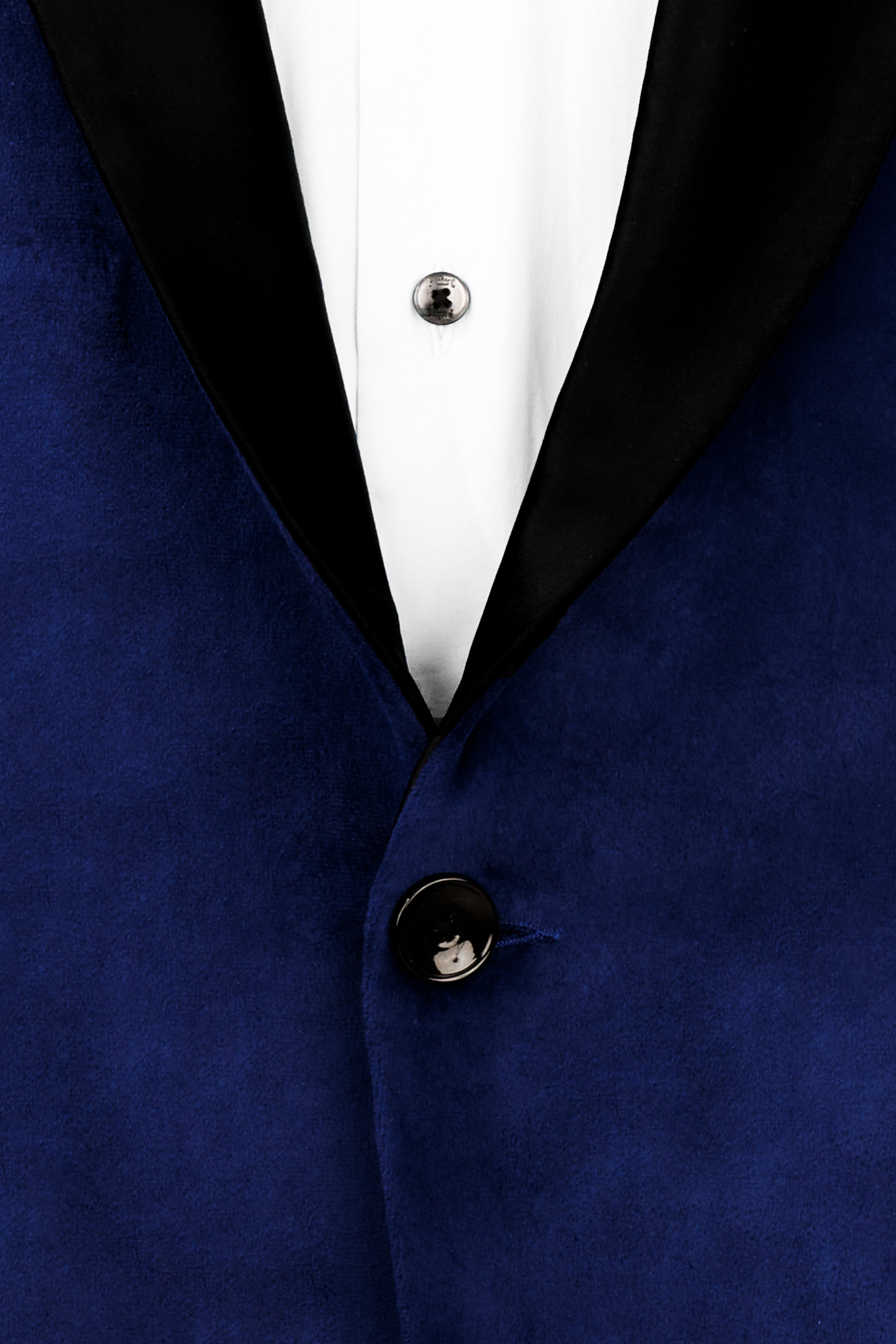 Zodiac Blue Velvet Tuxedo Designer Suit