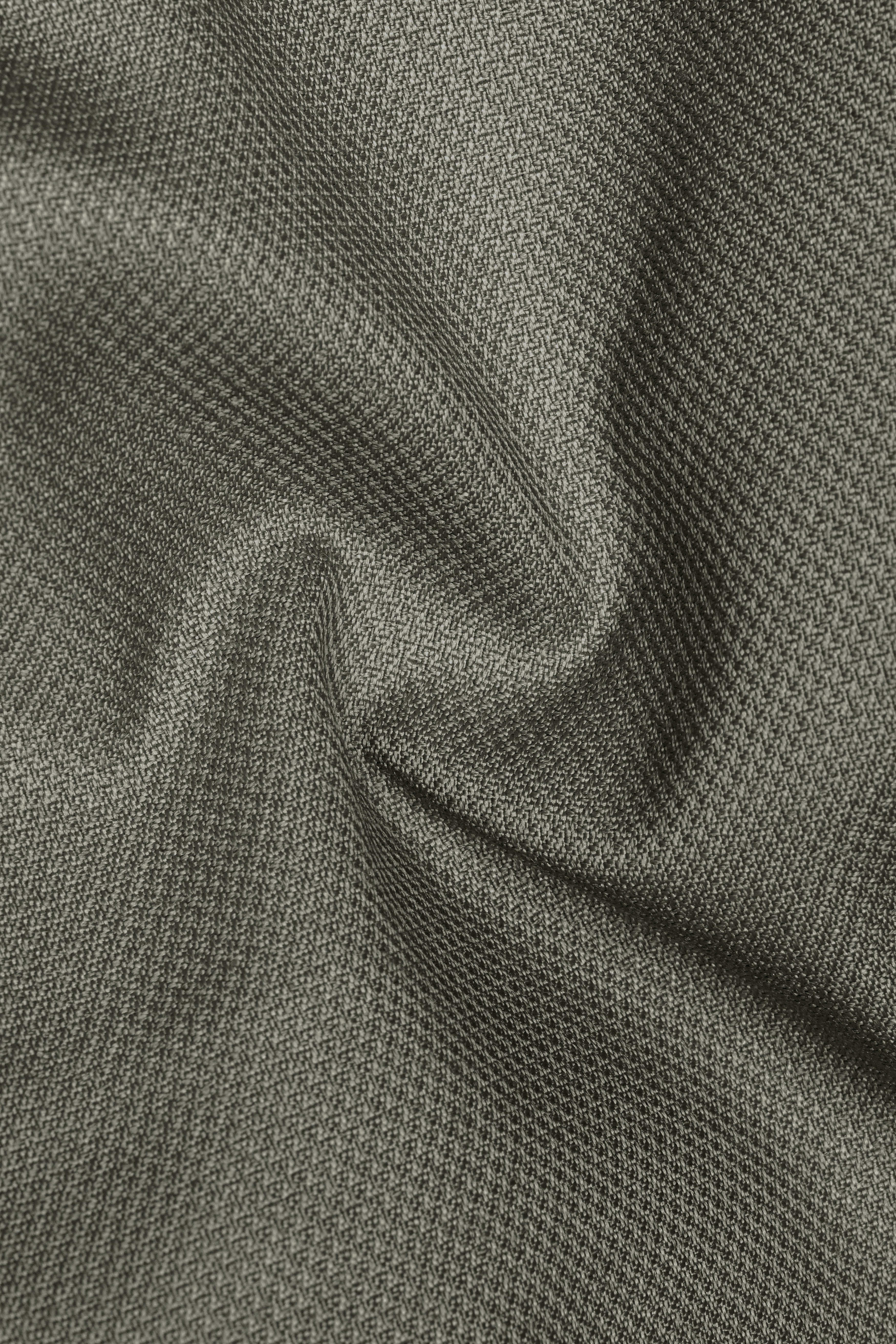 Sandstonne Green Cross Placket Bandhgala Suit