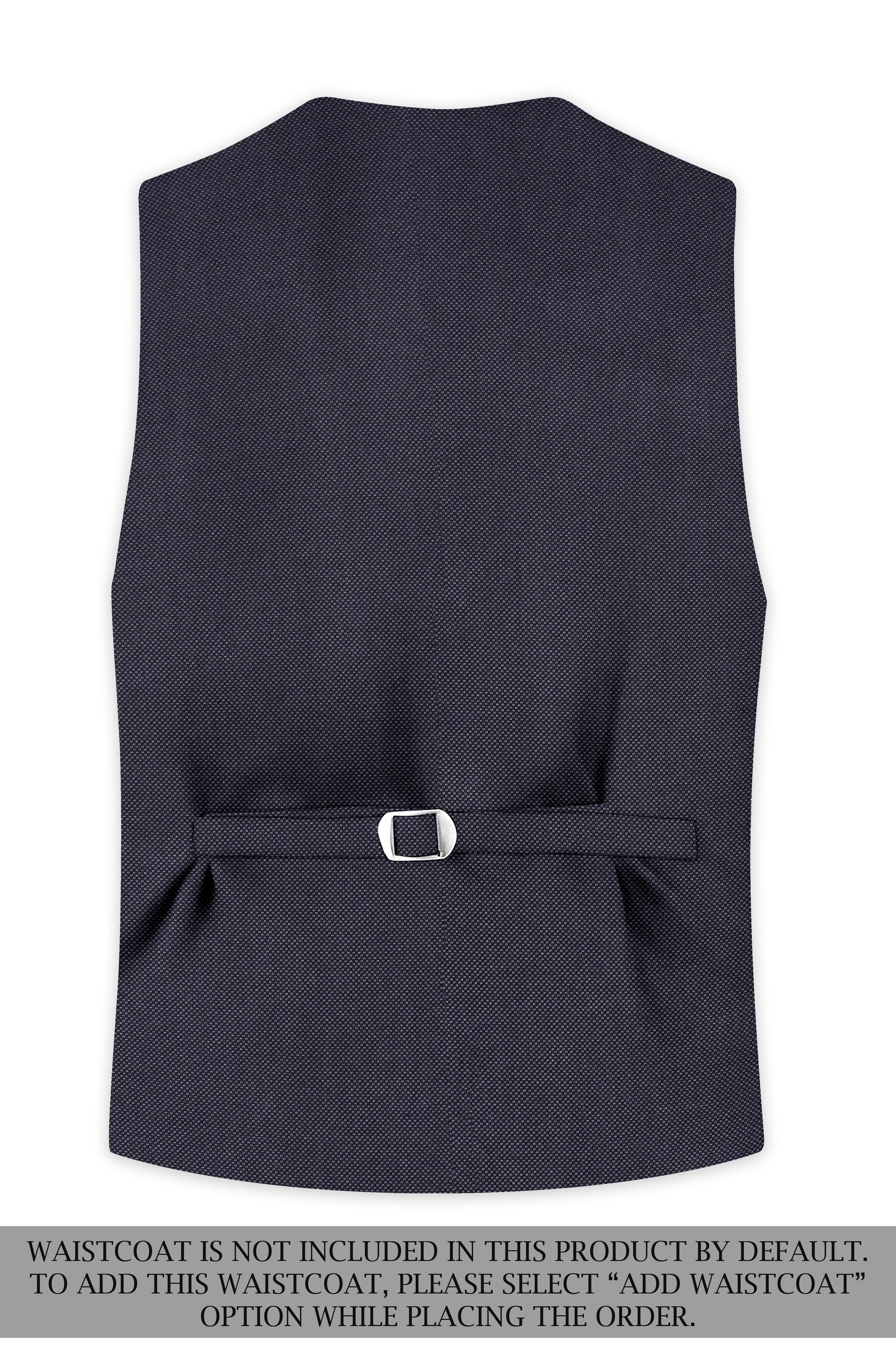 Fuscous Grey Double Breasted Suit